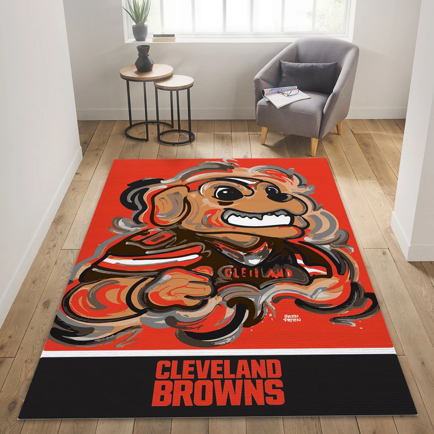 Cleveland Browns NFL Area Rug Carpet