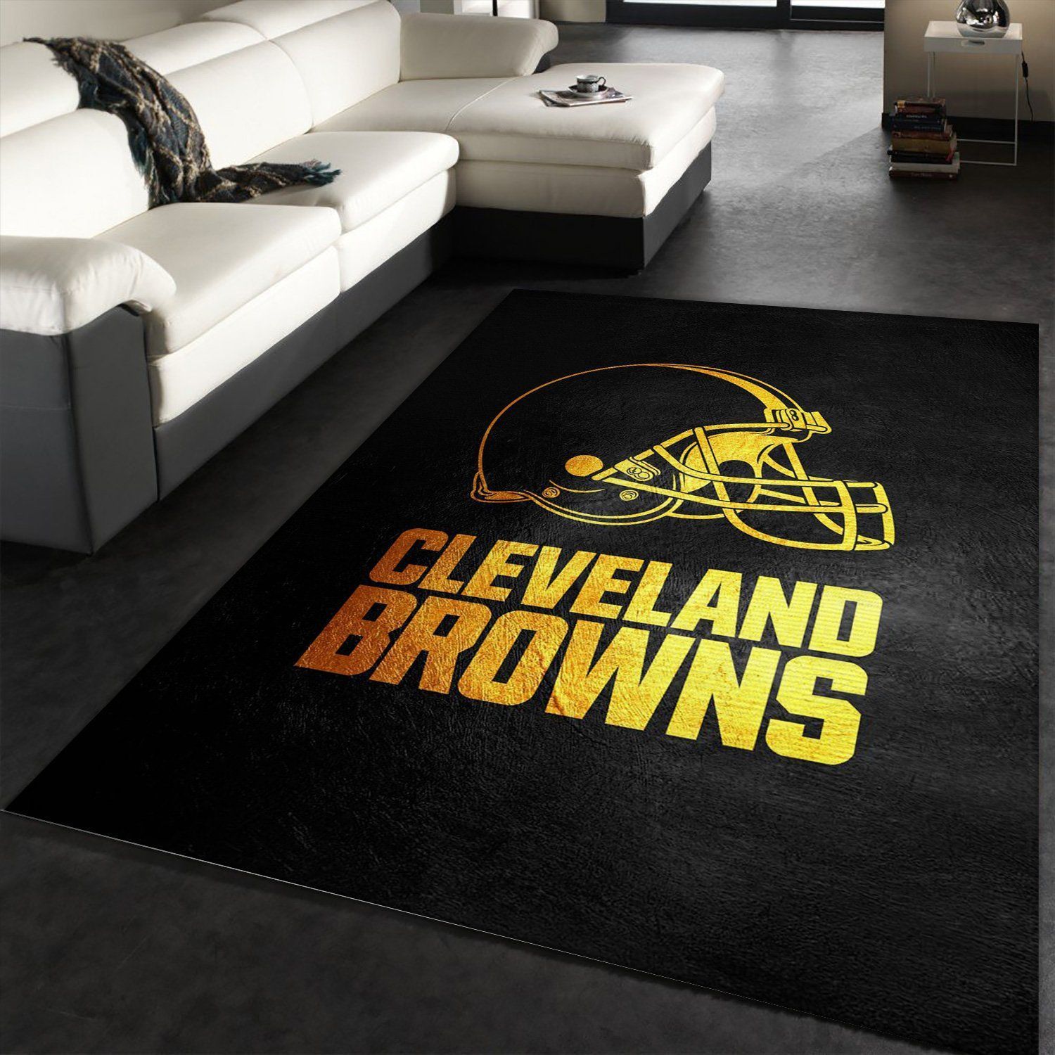 Cleveland Browns NFL Team Logos Area Rug