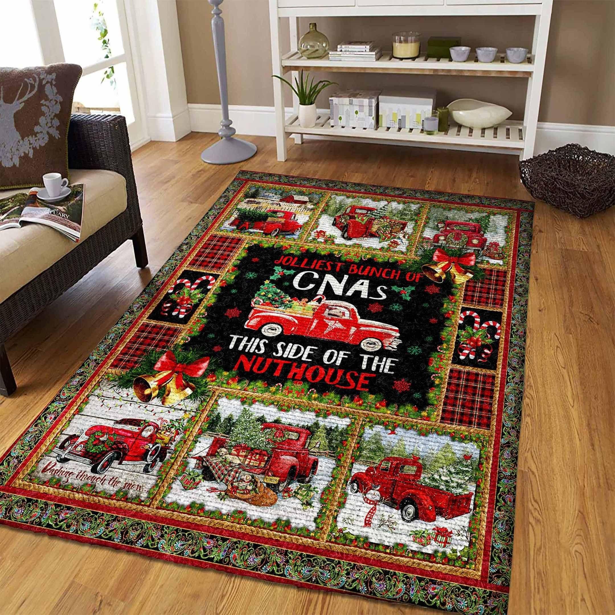 Cna Christmas Rug Chrismas Gift - Indoor Outdoor Rugs