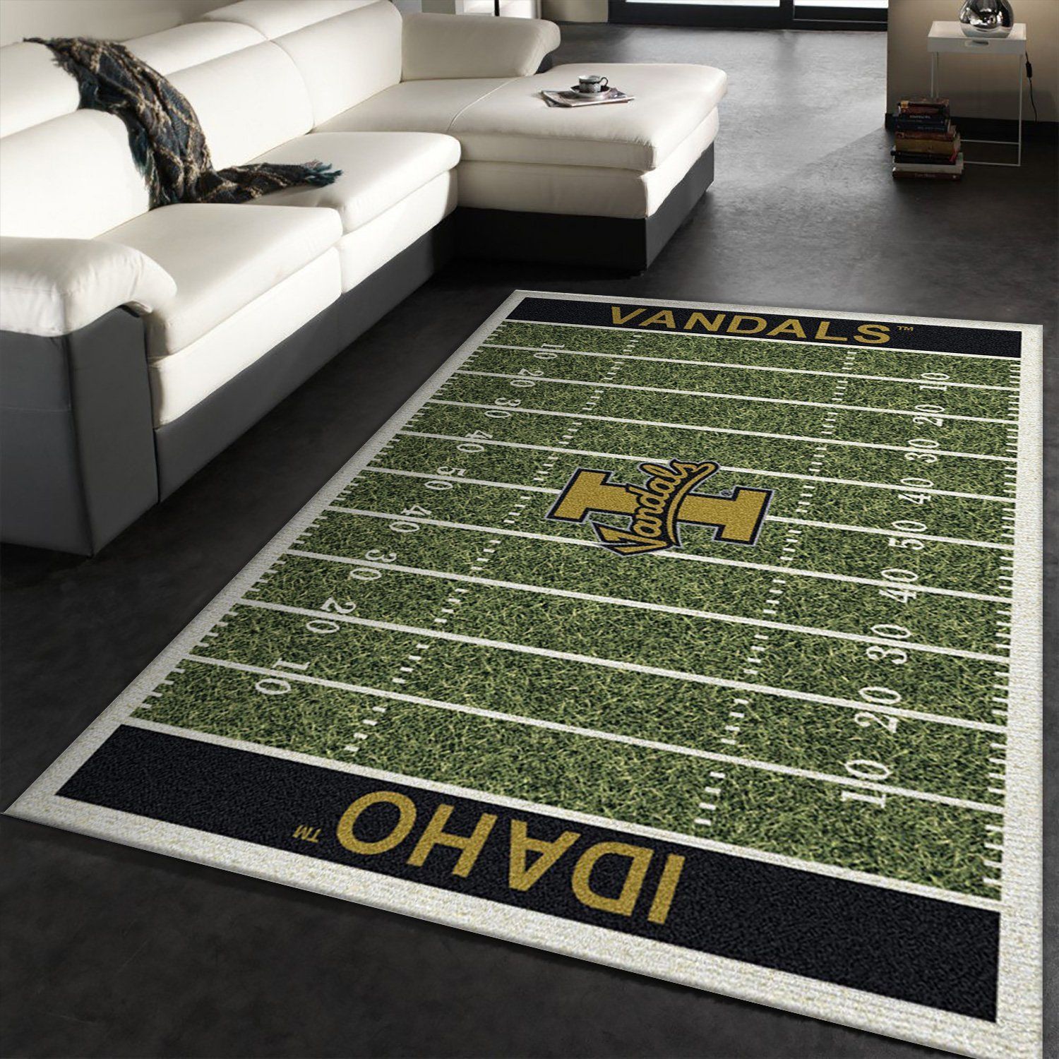 College Idaho NFL Team Logo Area Rug