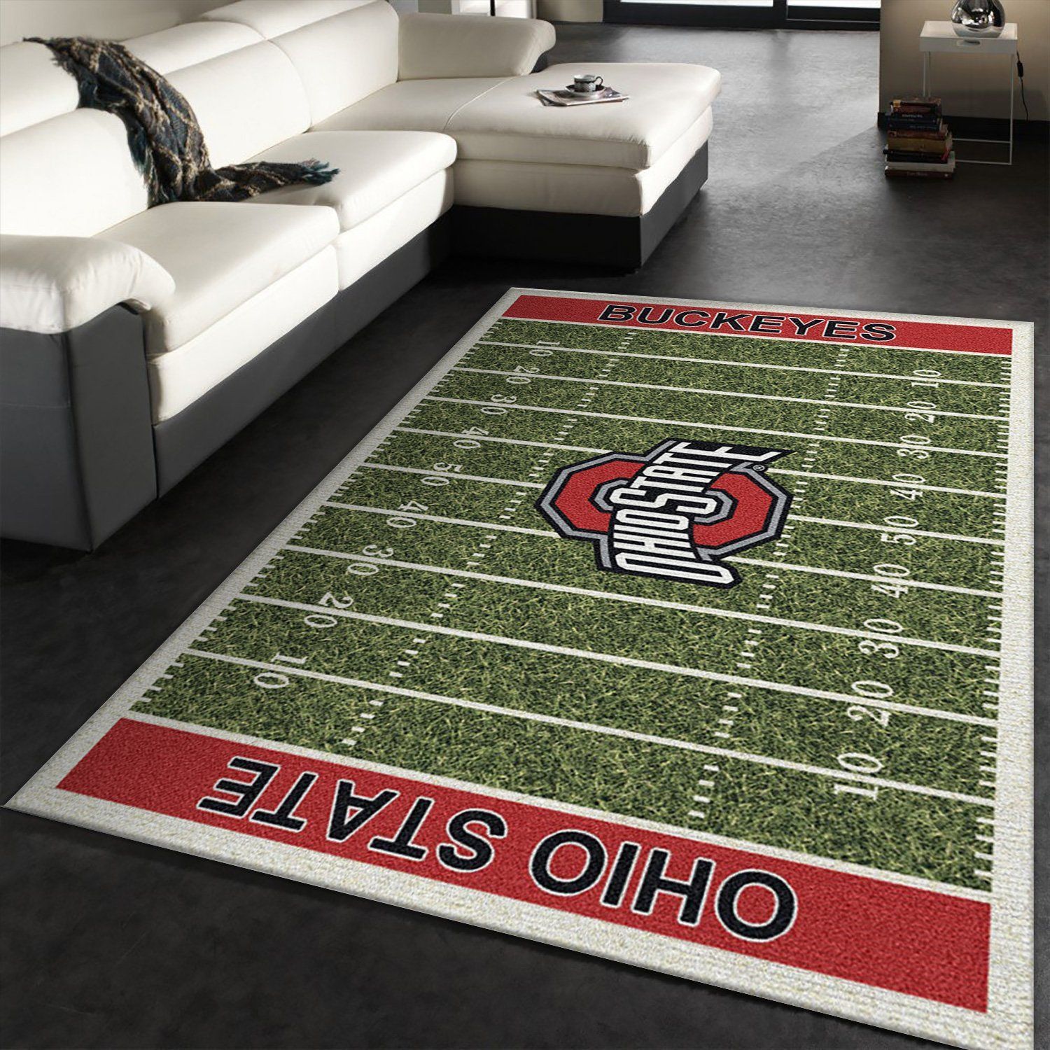 College Ohio State NFL Team Logo Area Rug