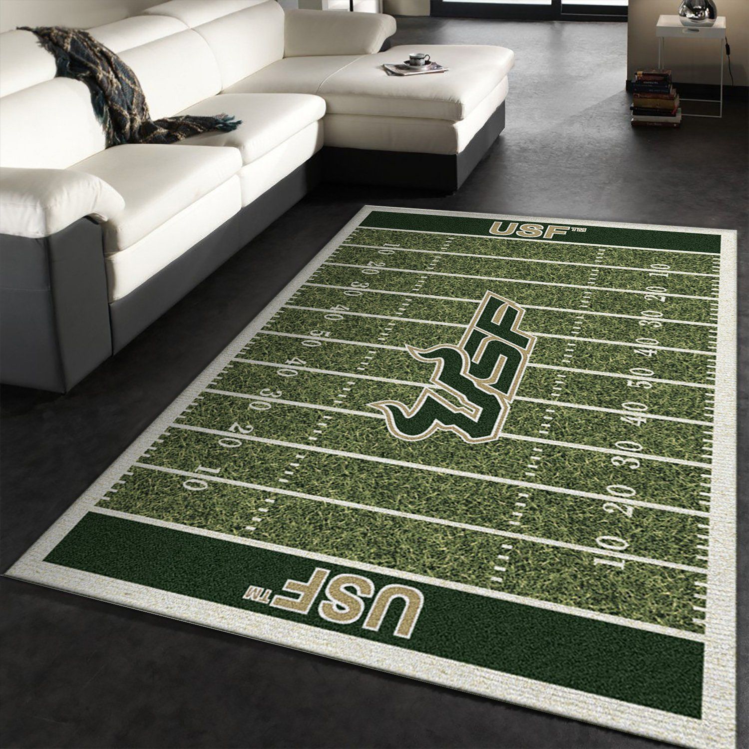 College South Florida NFL Team Logo Area Rug