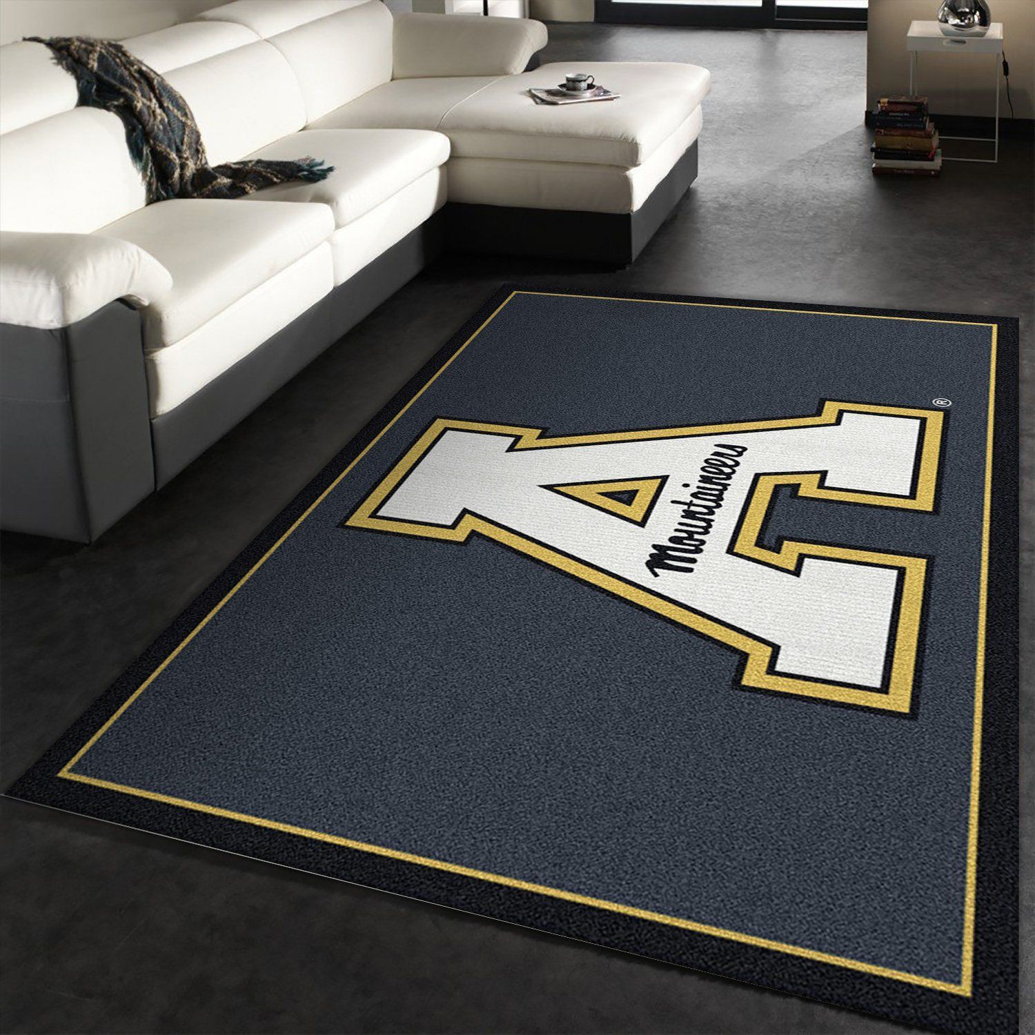 College Spirit Appalachian State Sport Area Rug For Christmas Team Logo Home Decor Floor Decor - Indoor Outdoor Rugs