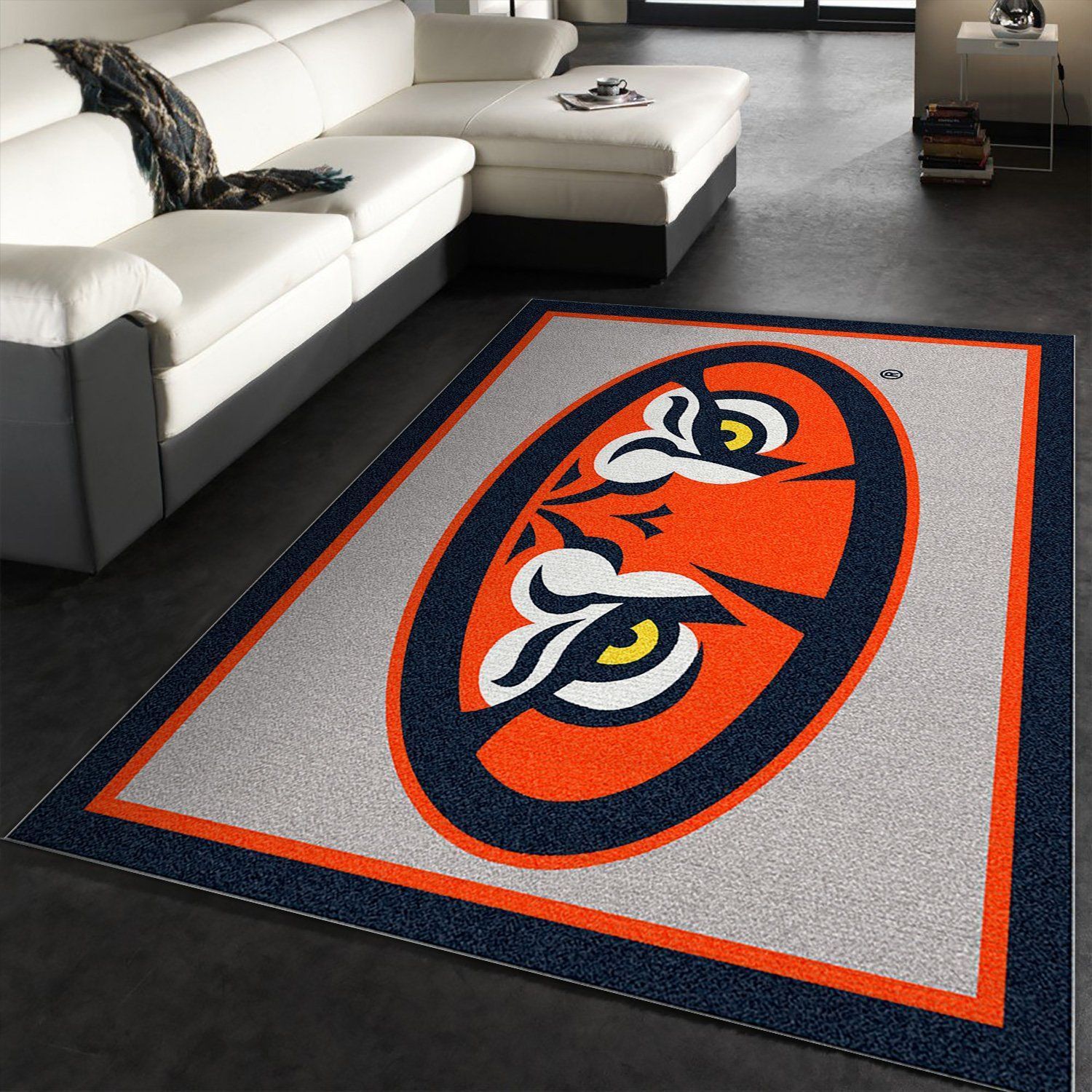 College Spirit Auburn Sport Area Rug Carpet Team Logo Home Decor Floor Decor - Indoor Outdoor Rugs