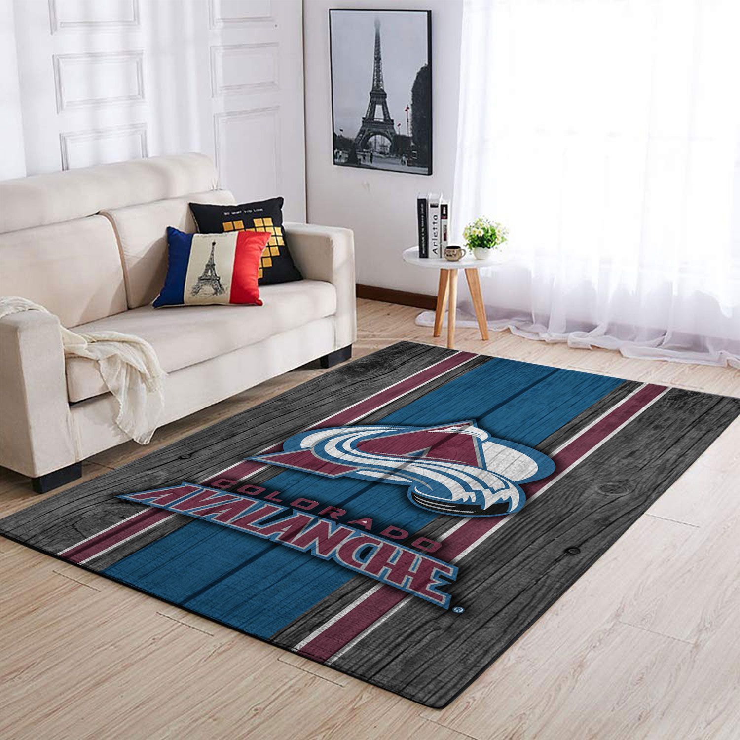 Colorado Avalanche Nhl Team Logo Style Nice Gift Home Decor Rectangle Area Rug - Indoor Outdoor Rugs