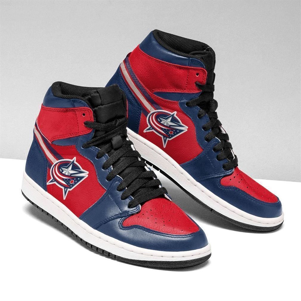 Columbus Blue Jackets Nhl Air Jordan Shoes Sport Sneakers
