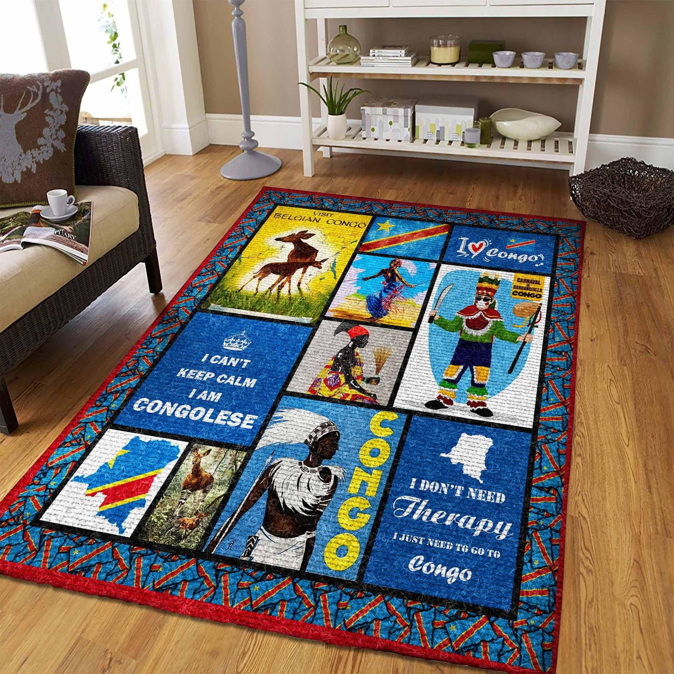 Congo Rug Chrismas Gift - Indoor Outdoor Rugs