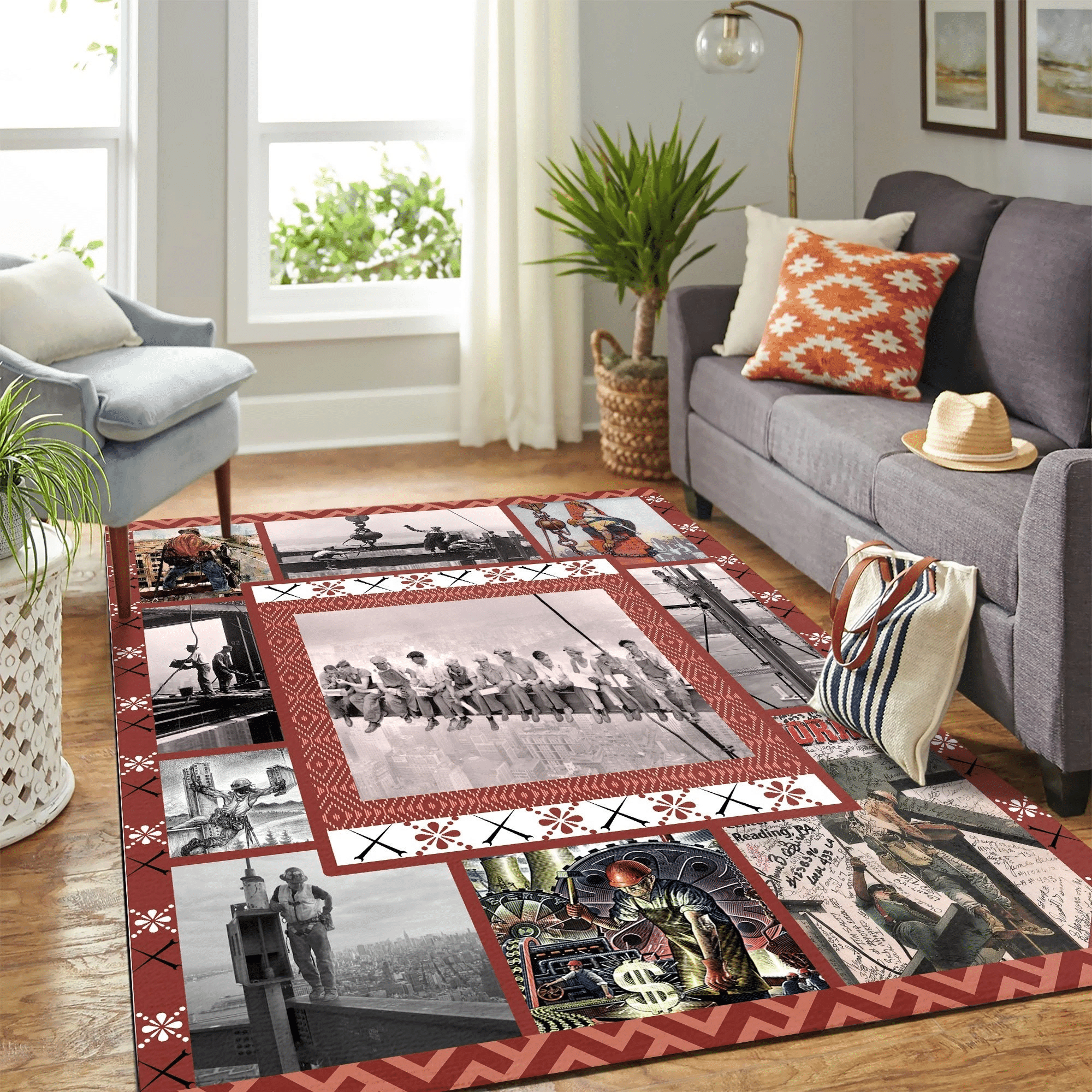 Copy Of Quilt Worker Mk Carpet Area Rug Chrismas Gift - Indoor Outdoor Rugs