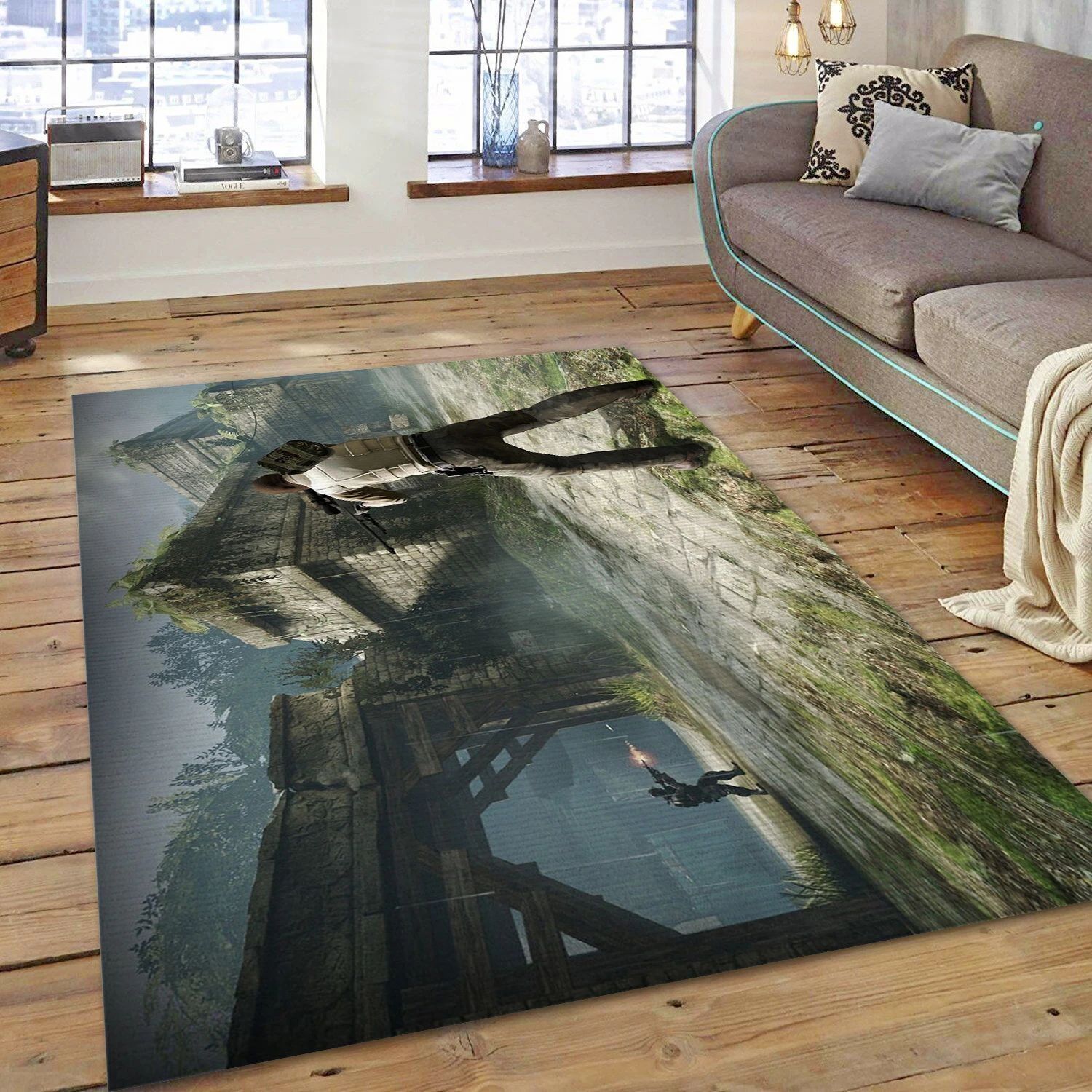 Counter Strike Global Offensive Video Game Reangle Rug