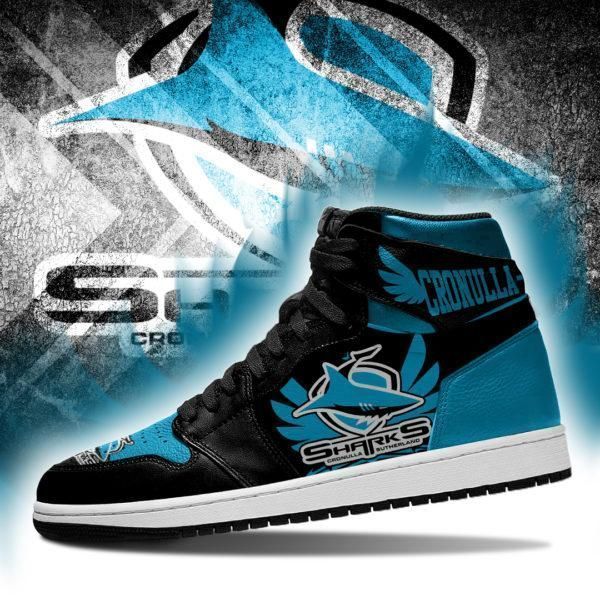 Cronulla Sutherland Sharks Nrl Air Jordan 2021 Shoes Sport Sneakers