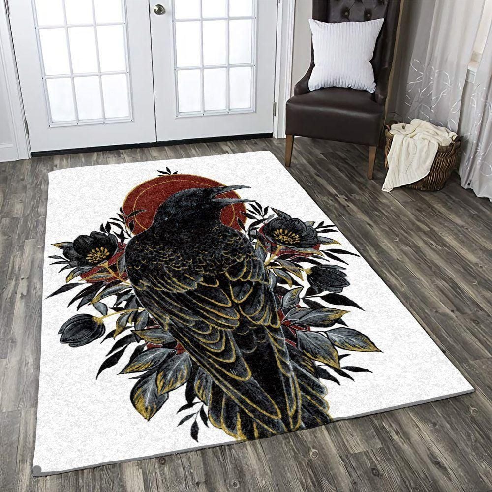 Crow Rug - Indoor Outdoor Rugs