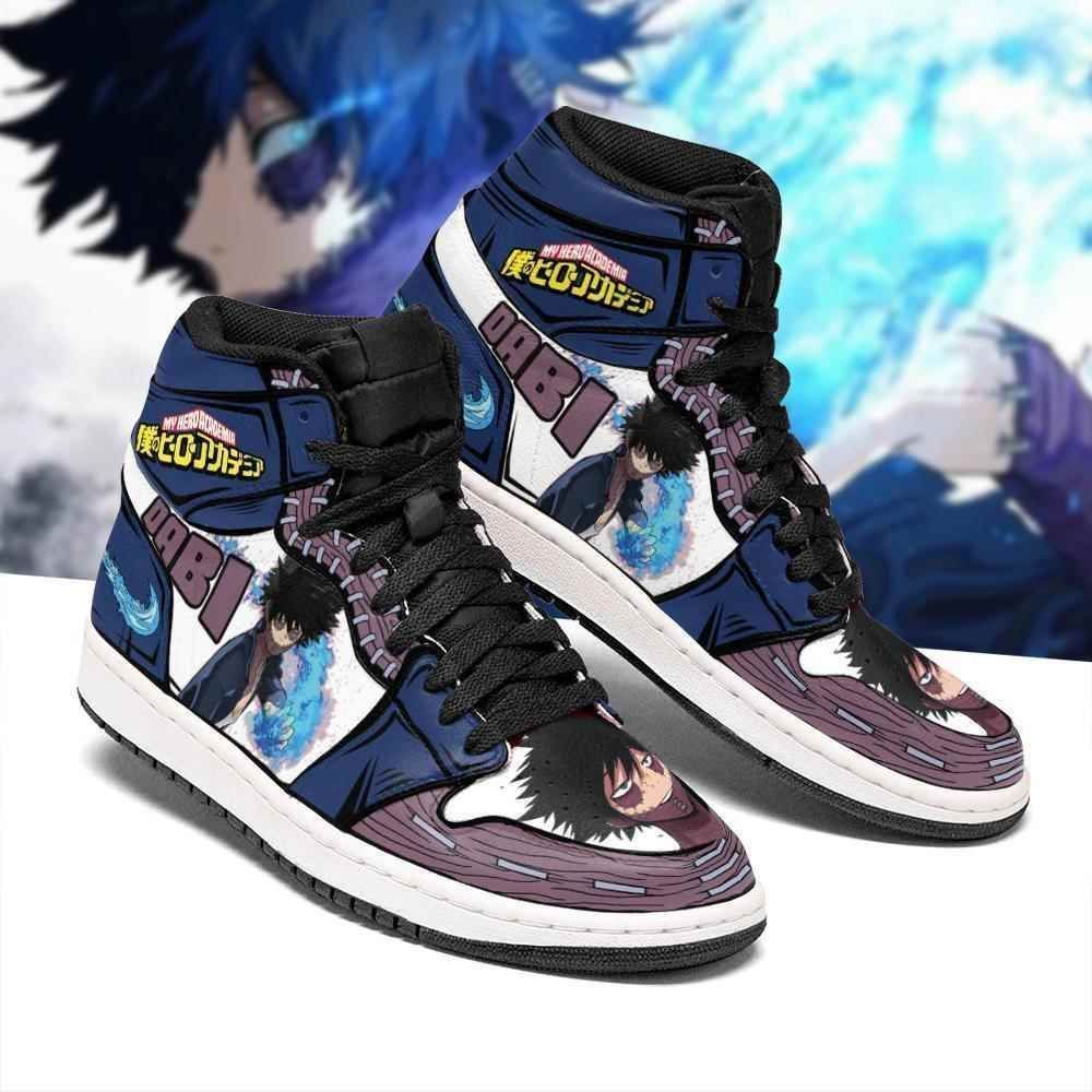Dabi Custom My Hero Academia Anime Air Jordan 2021 Shoes Sport Sneakers