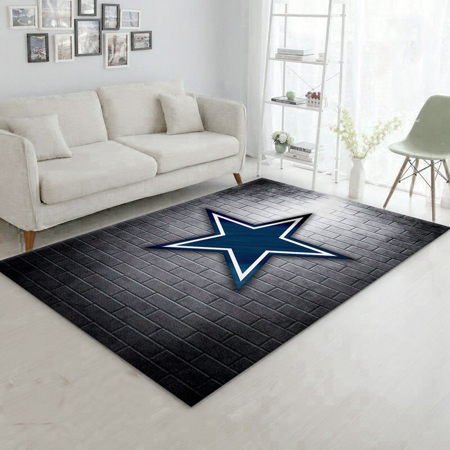 Dallas Cowboys Nfl Area Rug For Christmas Living Room Rug US Gift Decor - Indoor Outdoor Rugs