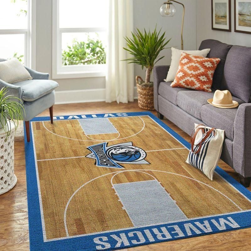 Dallas Mavericks Nba Rug Room Carpet Sport Custom Area Floor Home Decor - Indoor Outdoor Rugs