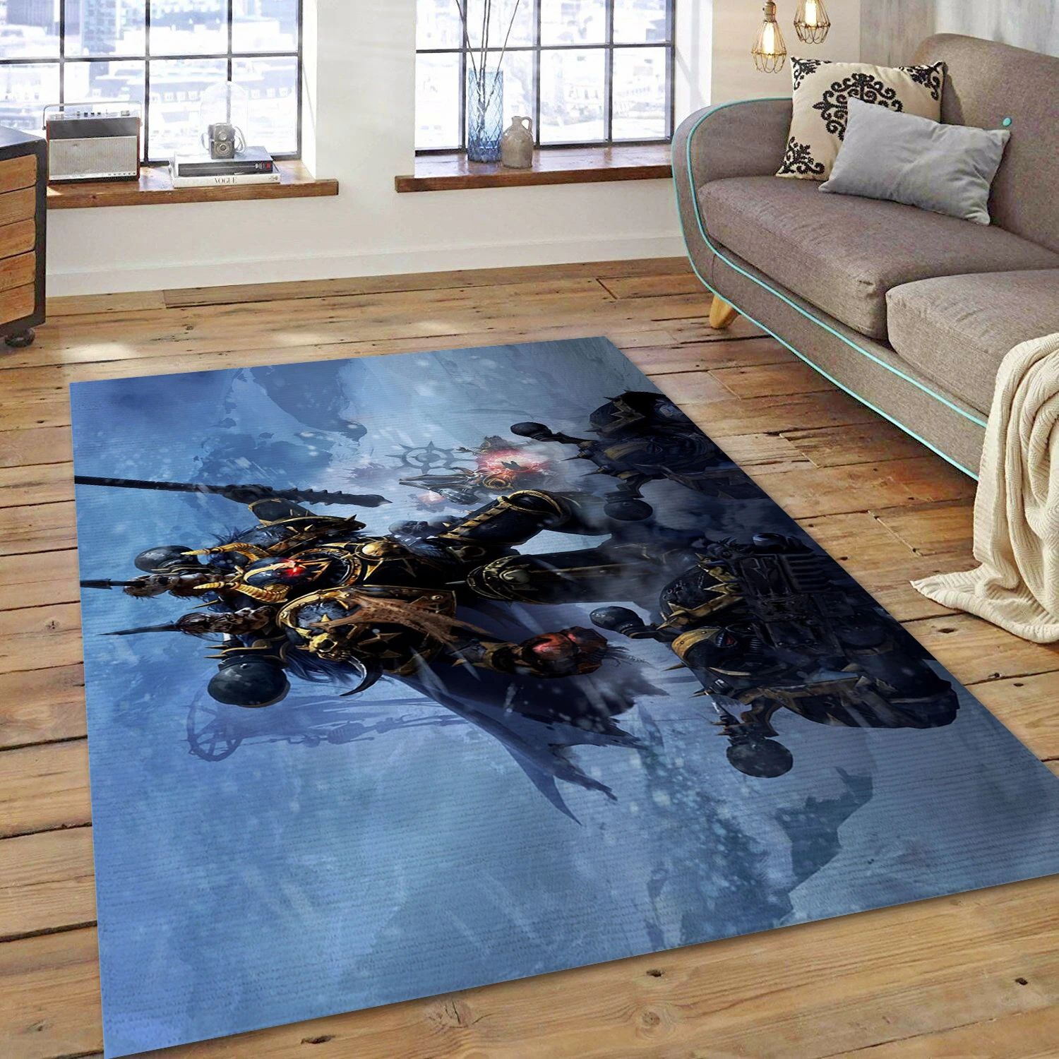 Dawn Of War Video Game Area Rug Area