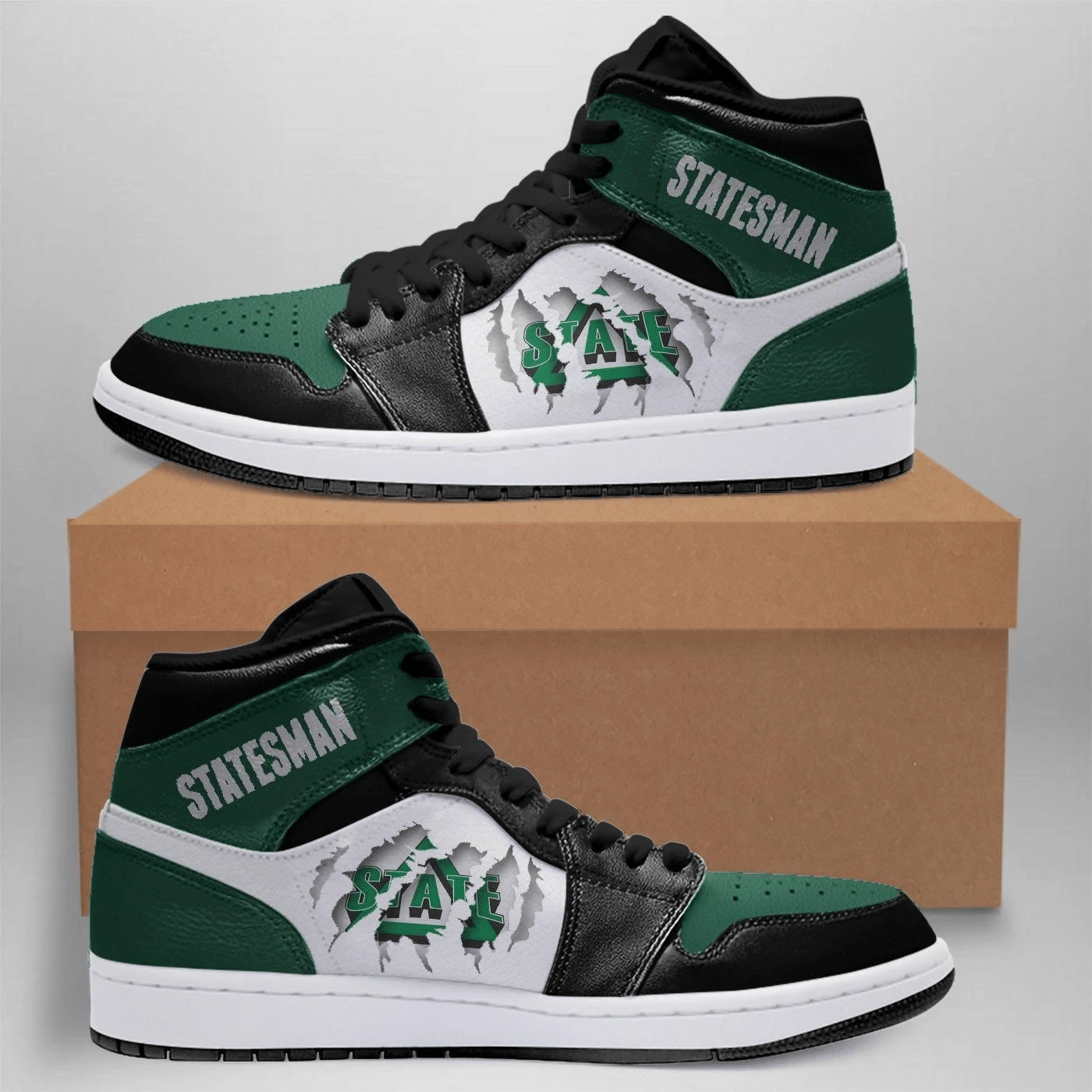 Delta State Statesmen Air Jordan Shoes Sport Sneakers