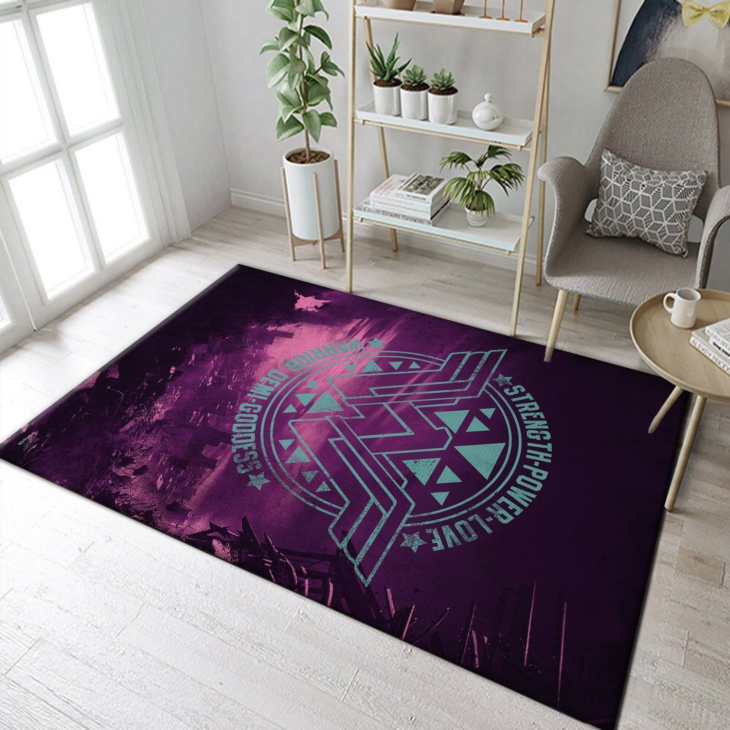 Demi Goddess Area Rug For Christmas