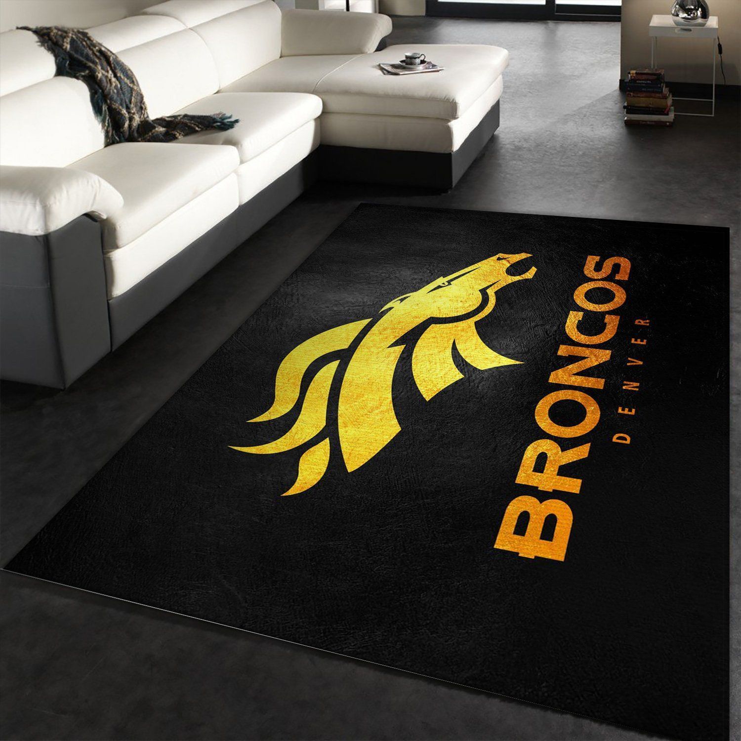 Denver Broncos NFL Area Rug Carpet