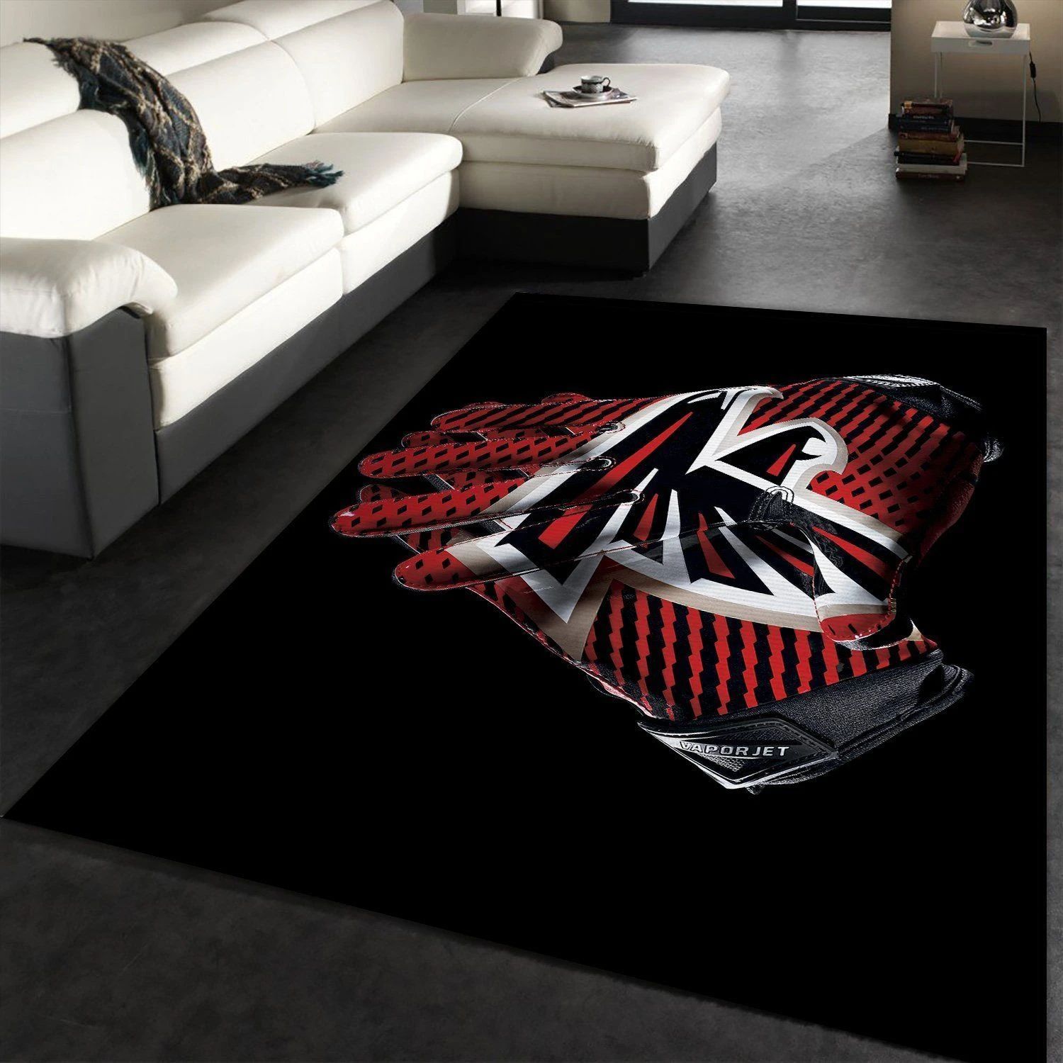 Desktop Atlanta Falcons Hd Rug Area Rug Floor Decor - Indoor Outdoor Rugs