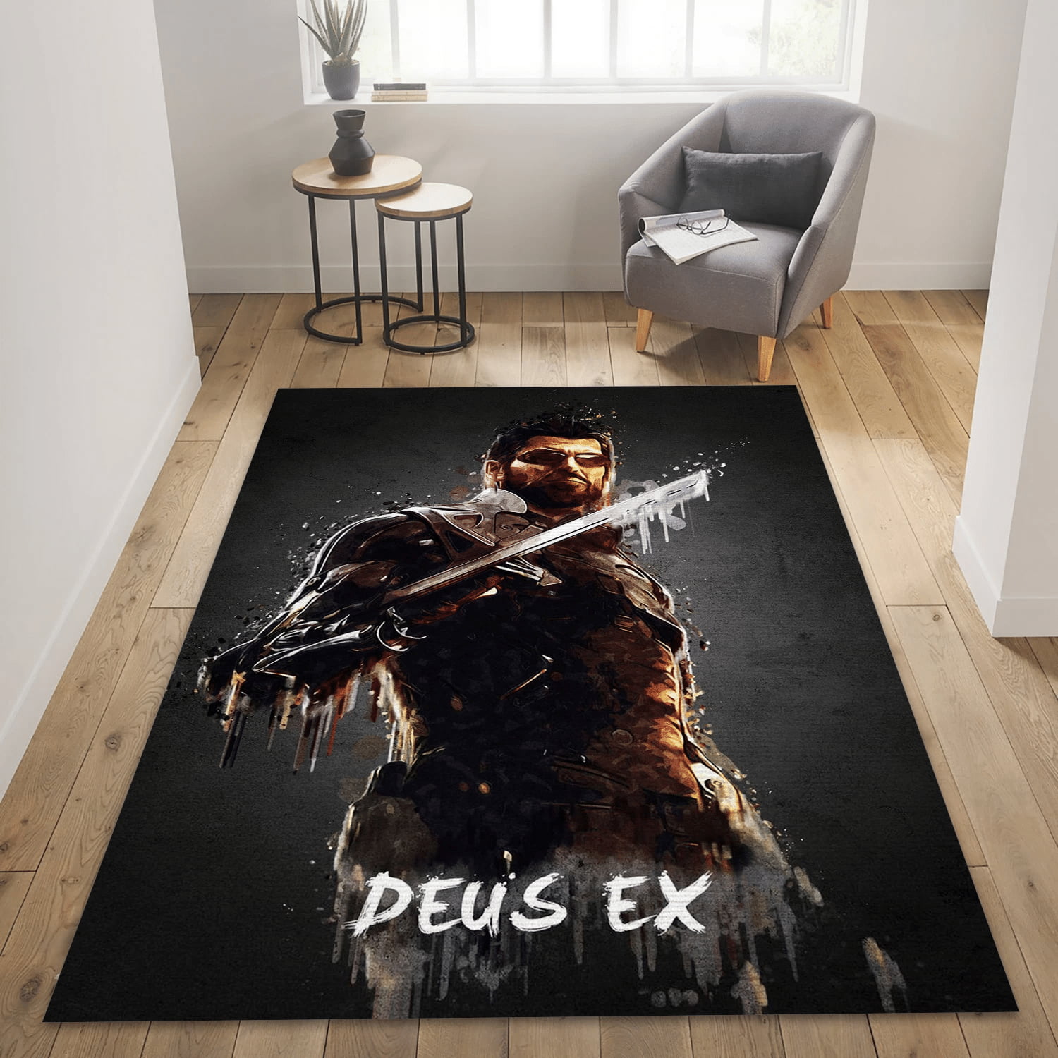 Deus Ex Area Rug For Christmas