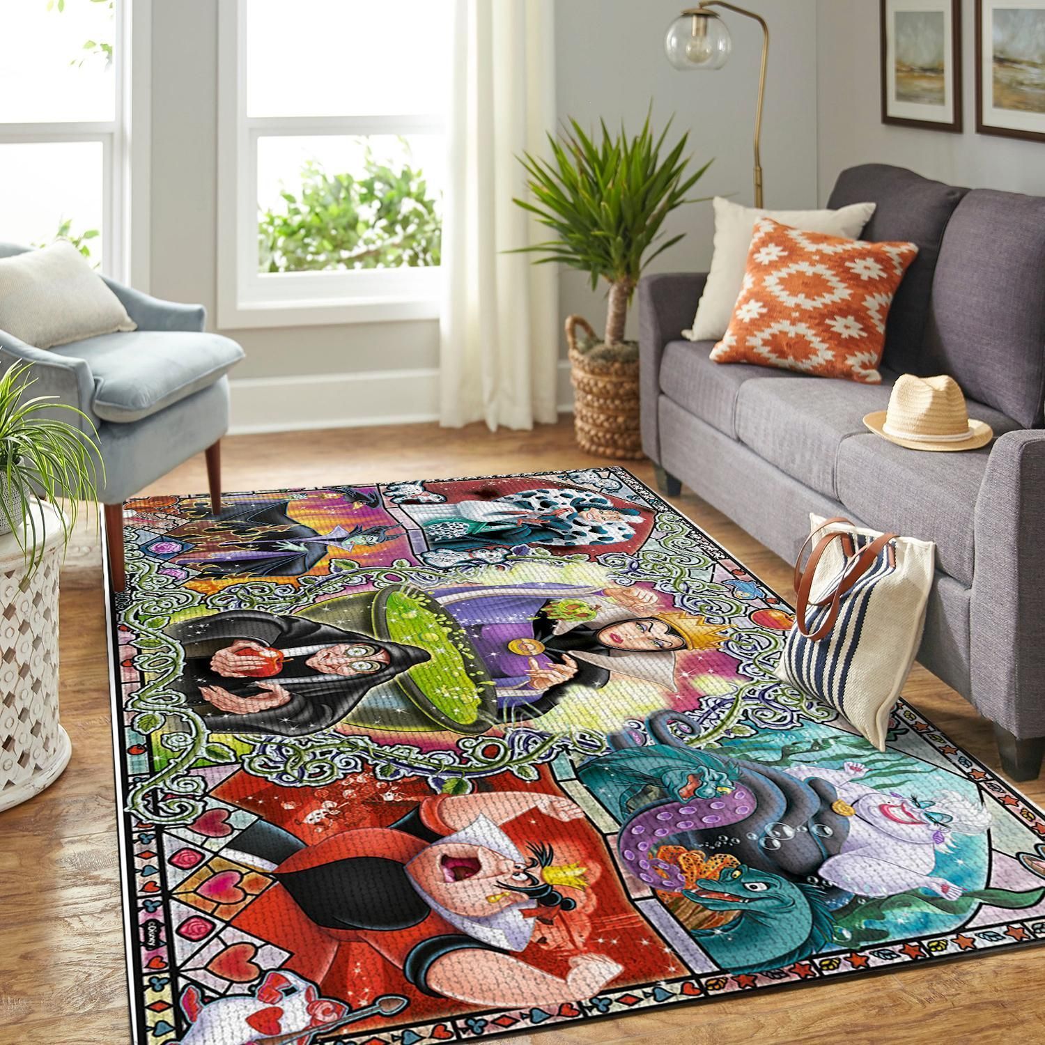 Disney Aladdin Movie Living Room Area Rug Carpet, Bedroom Rug, Home Decor - Indoor Outdoor Rugs