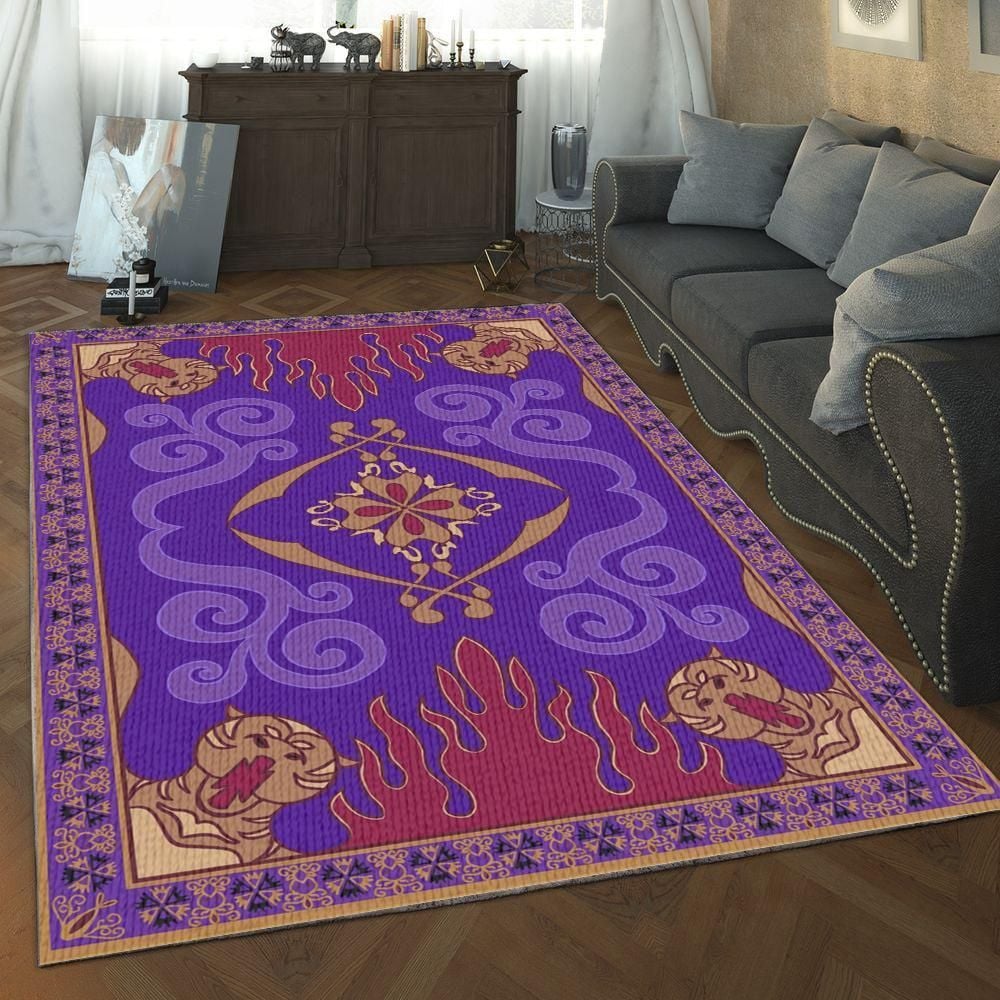 Disney's Aladdin Magic Carpet Rug Bedroom Rug Home Floor Decor - Indoor Outdoor Rugs