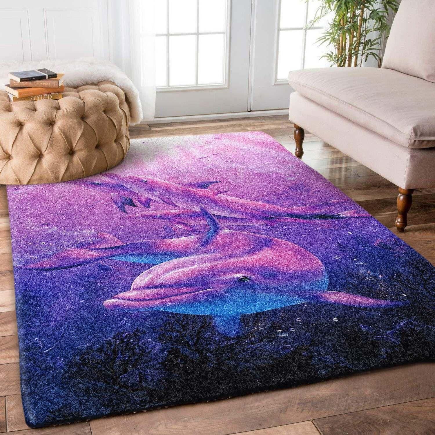 Dolphin Rug - Indoor Outdoor Rugs