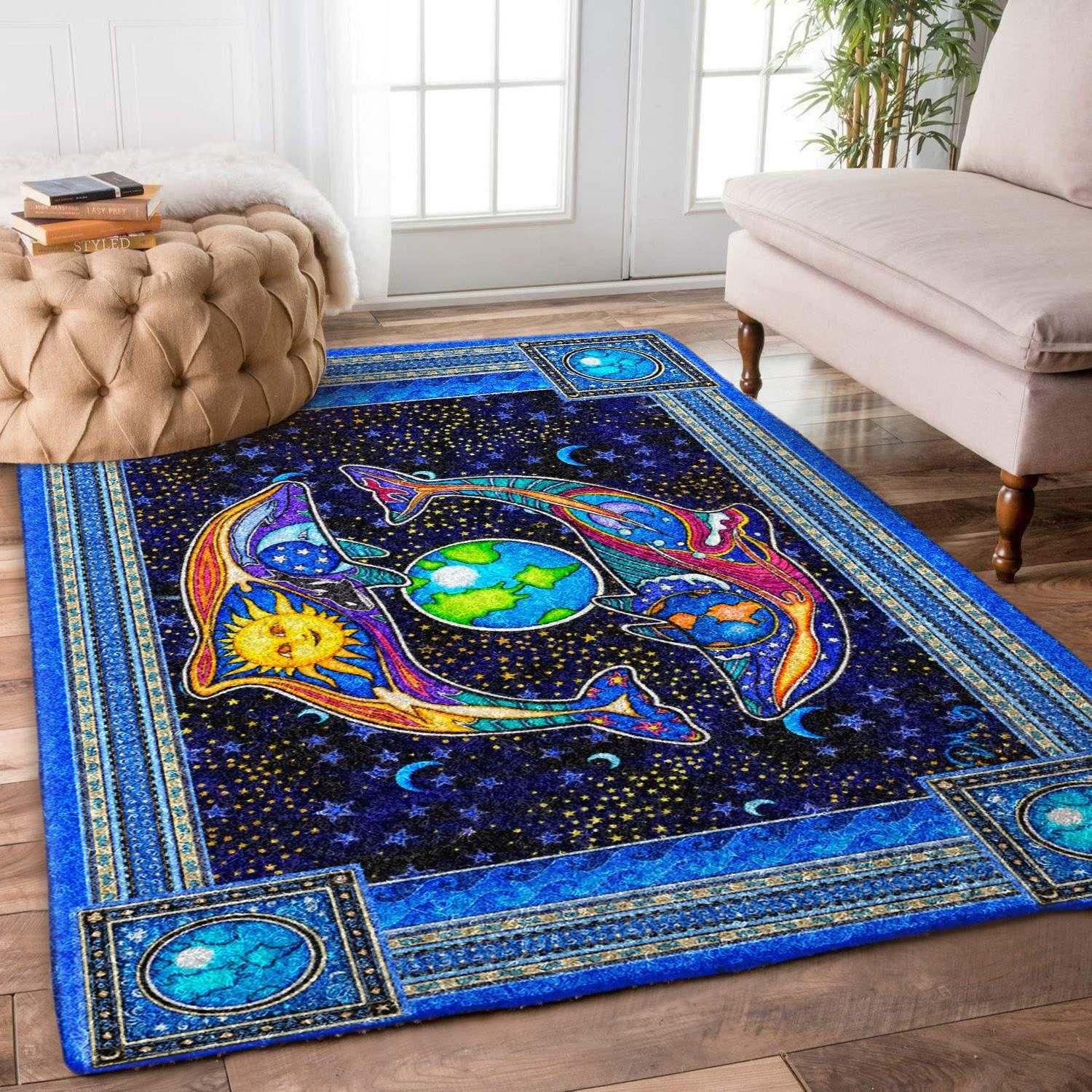 Dolphin Rug - Indoor Outdoor Rugs