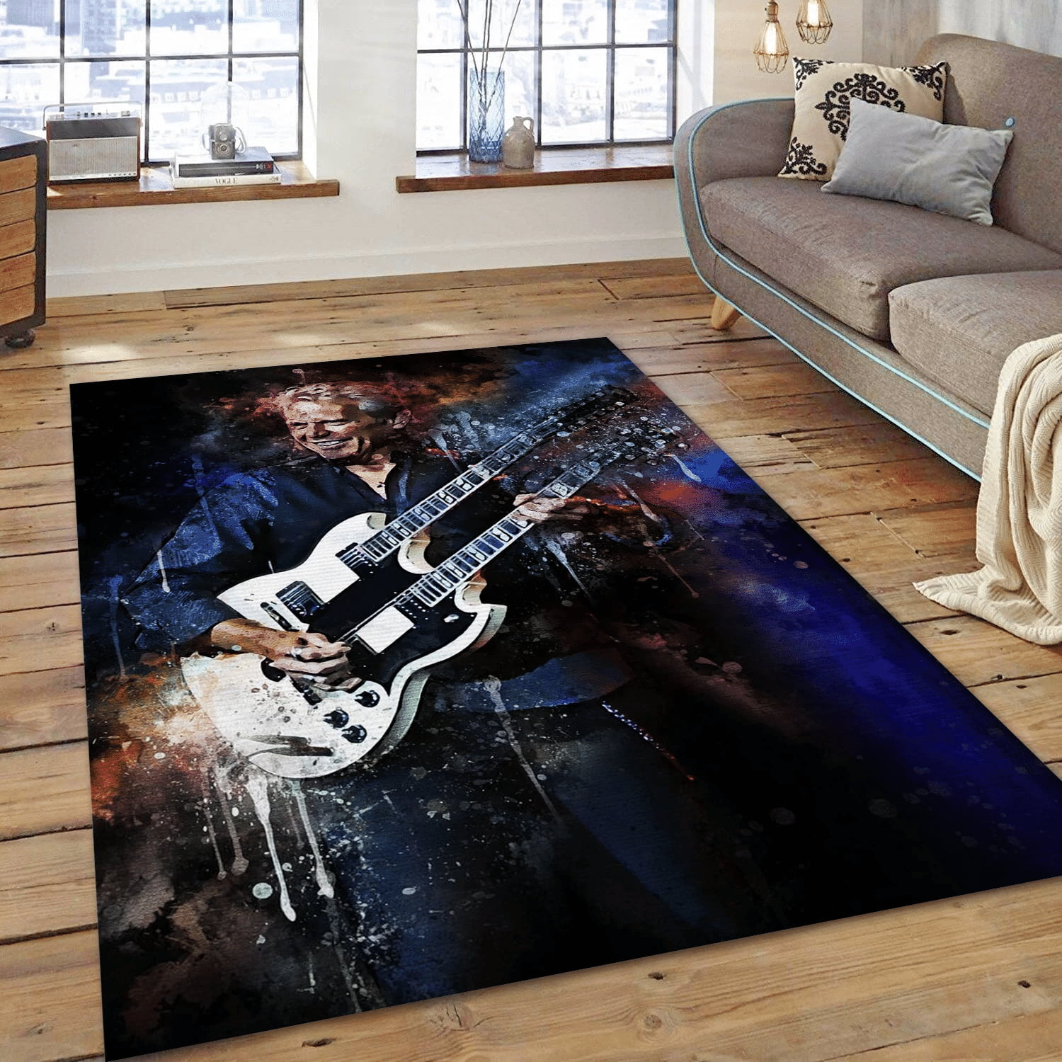 Don Felder The Eagles 1 Area Rug