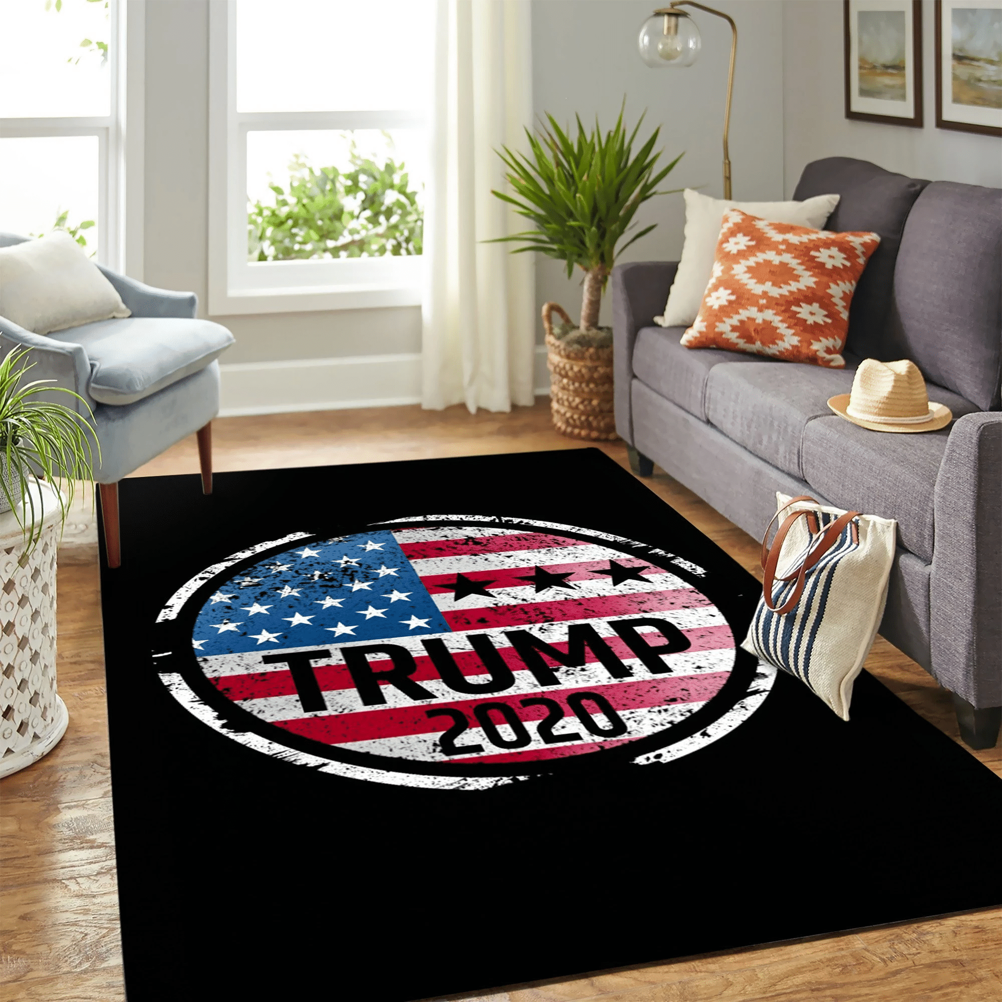 Donald Trump Campaign Art Carpet Floor Area Rug Chrismas Gift - Indoor Outdoor Rugs