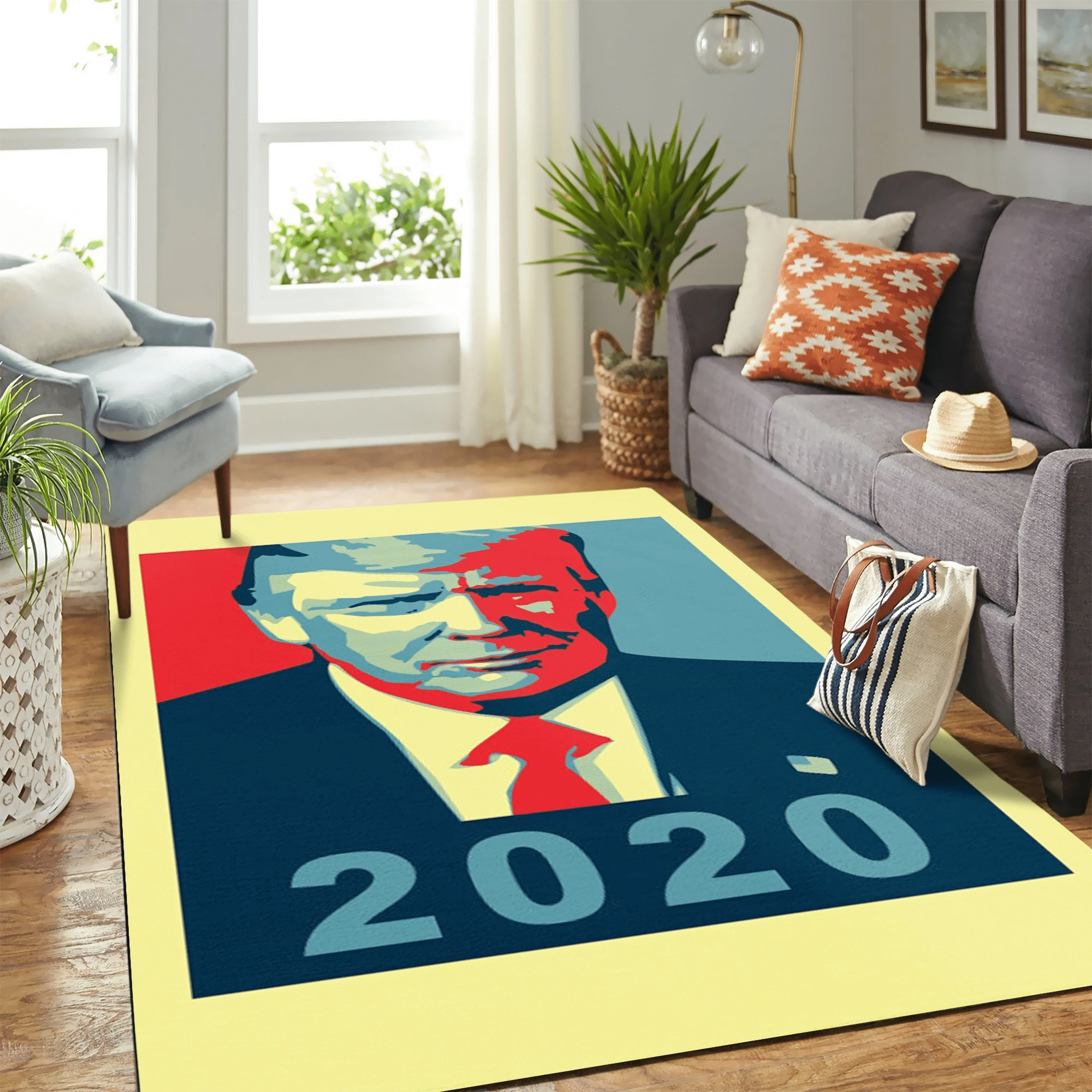 Donald Trump Campaign New Carpet Floor Area Rug Chrismas Gift - Indoor Outdoor Rugs