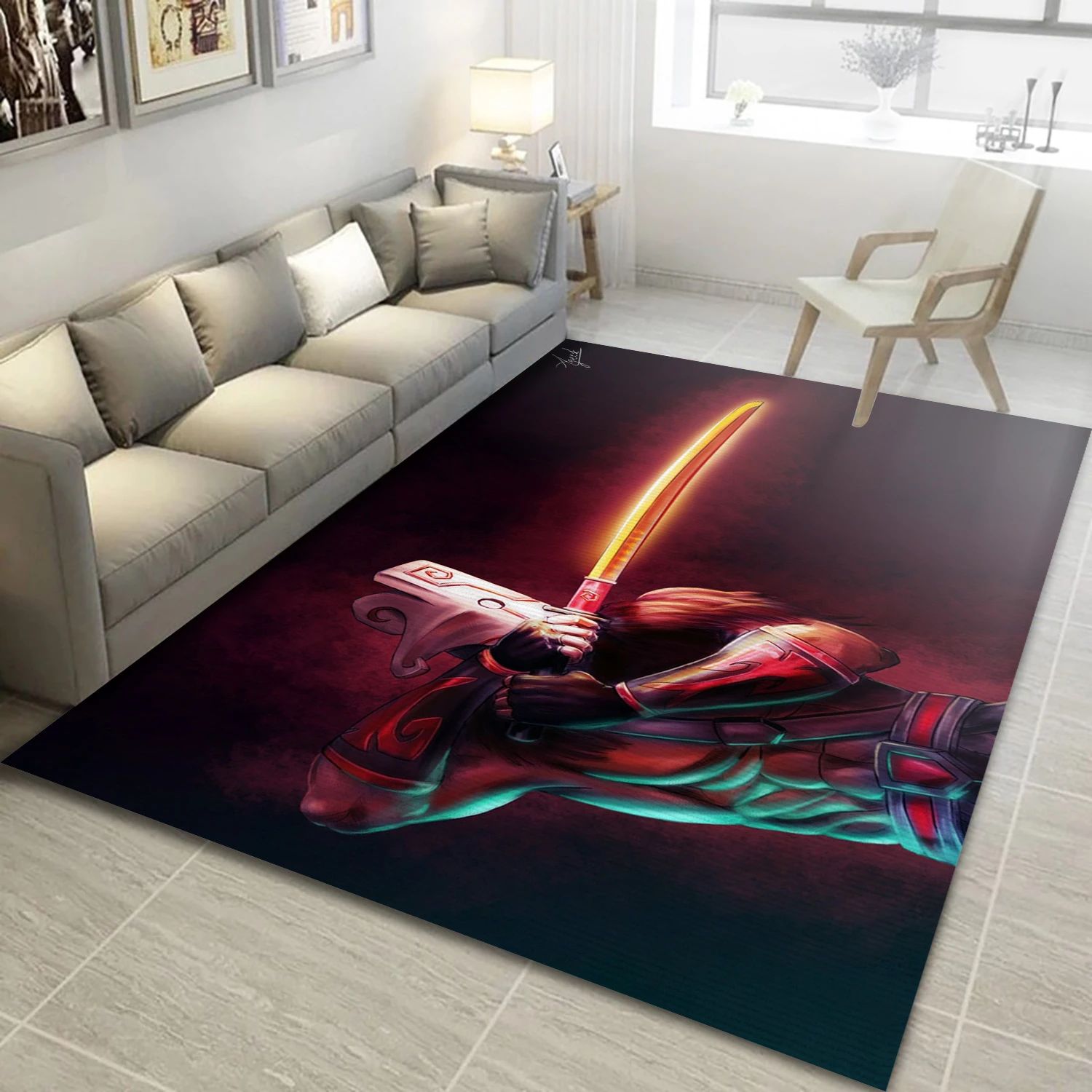 Dota 352 Gaming Area Rug