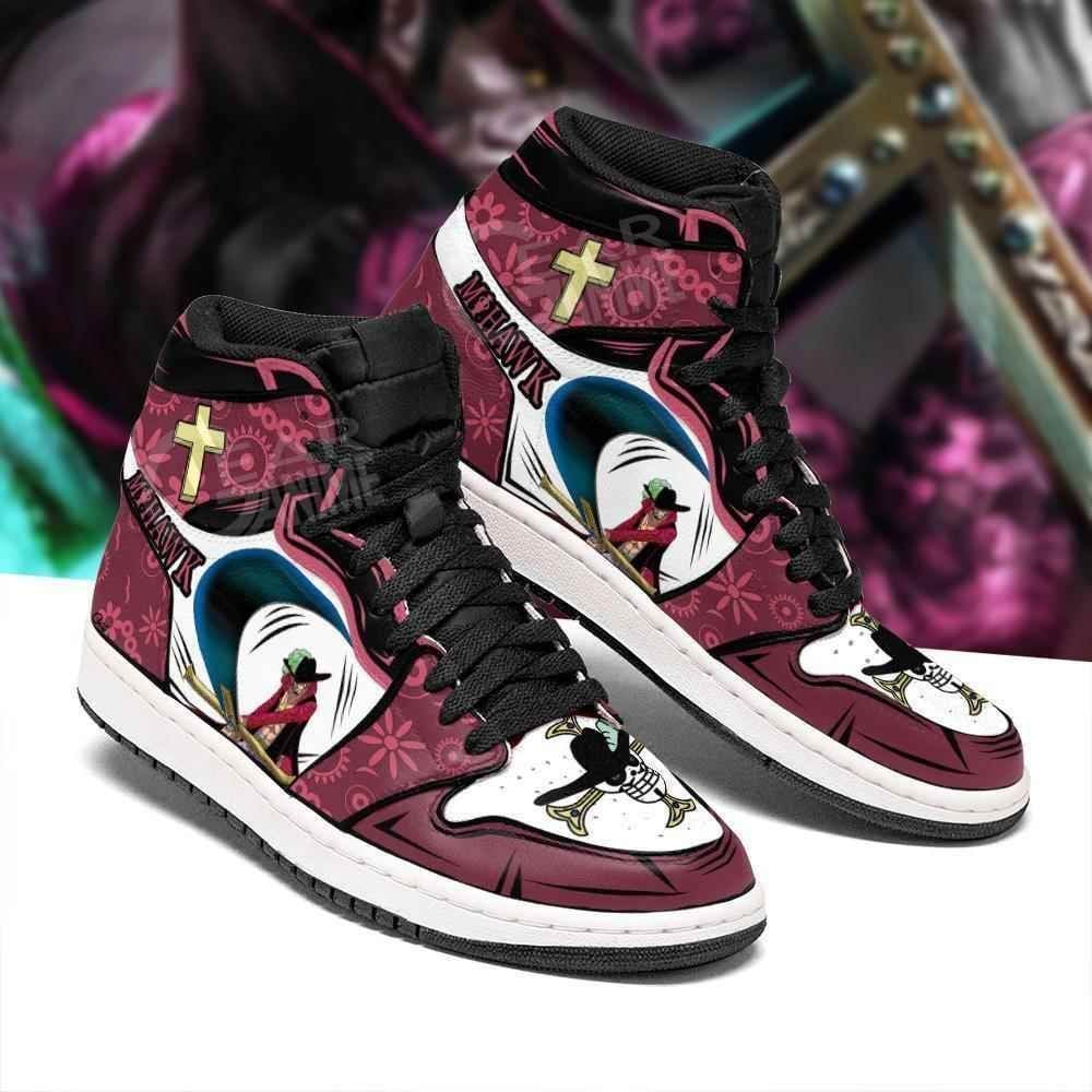 Dracule Mihawk One Piece Anime Air Jordan 2021 Shoes Sport Sneakers