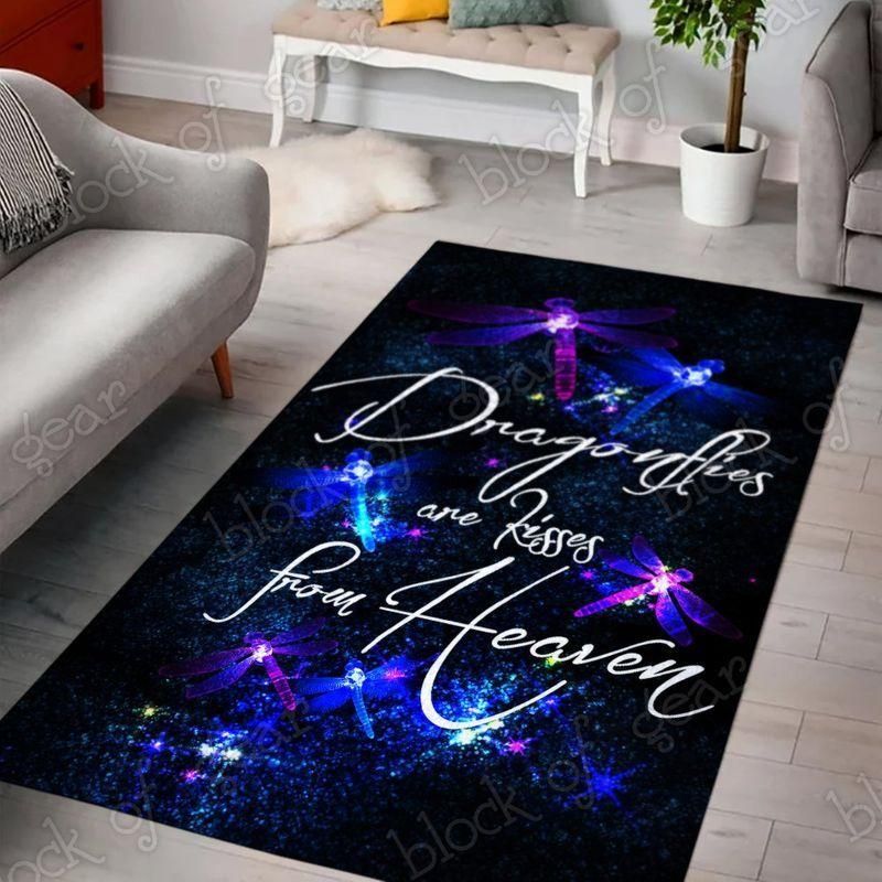 Dragonflies Living Room Rug Chrismas Gift - Indoor Outdoor Rugs