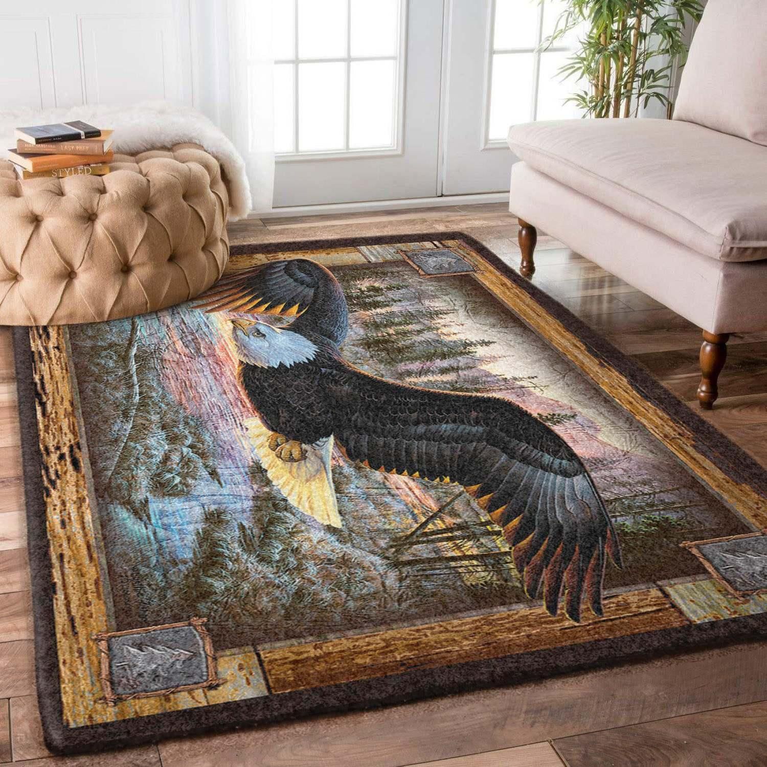 Eagle Rug Chrismas Gift - Indoor Outdoor Rugs