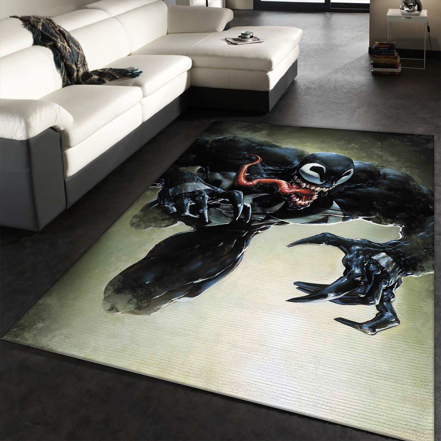 Eddie Brock Hero Movie Area Rug For Christmas Bedroom Home Decor Floor Decor - Indoor Outdoor Rugs