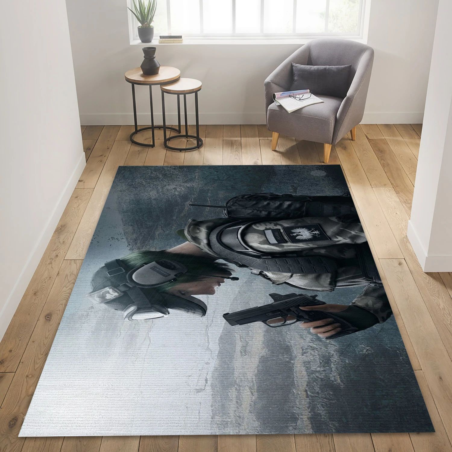 Ela Tom Clancys Rainbow Six Siege Game Area Rug Carpet