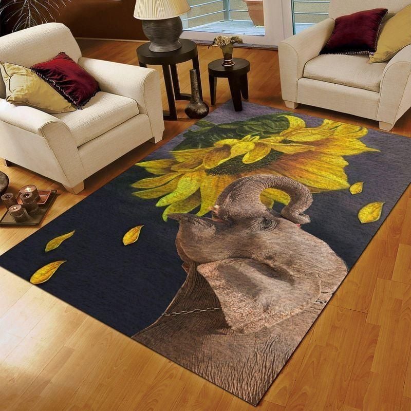 Elep Sunf Rug Chrismas Gift - Indoor Outdoor Rugs