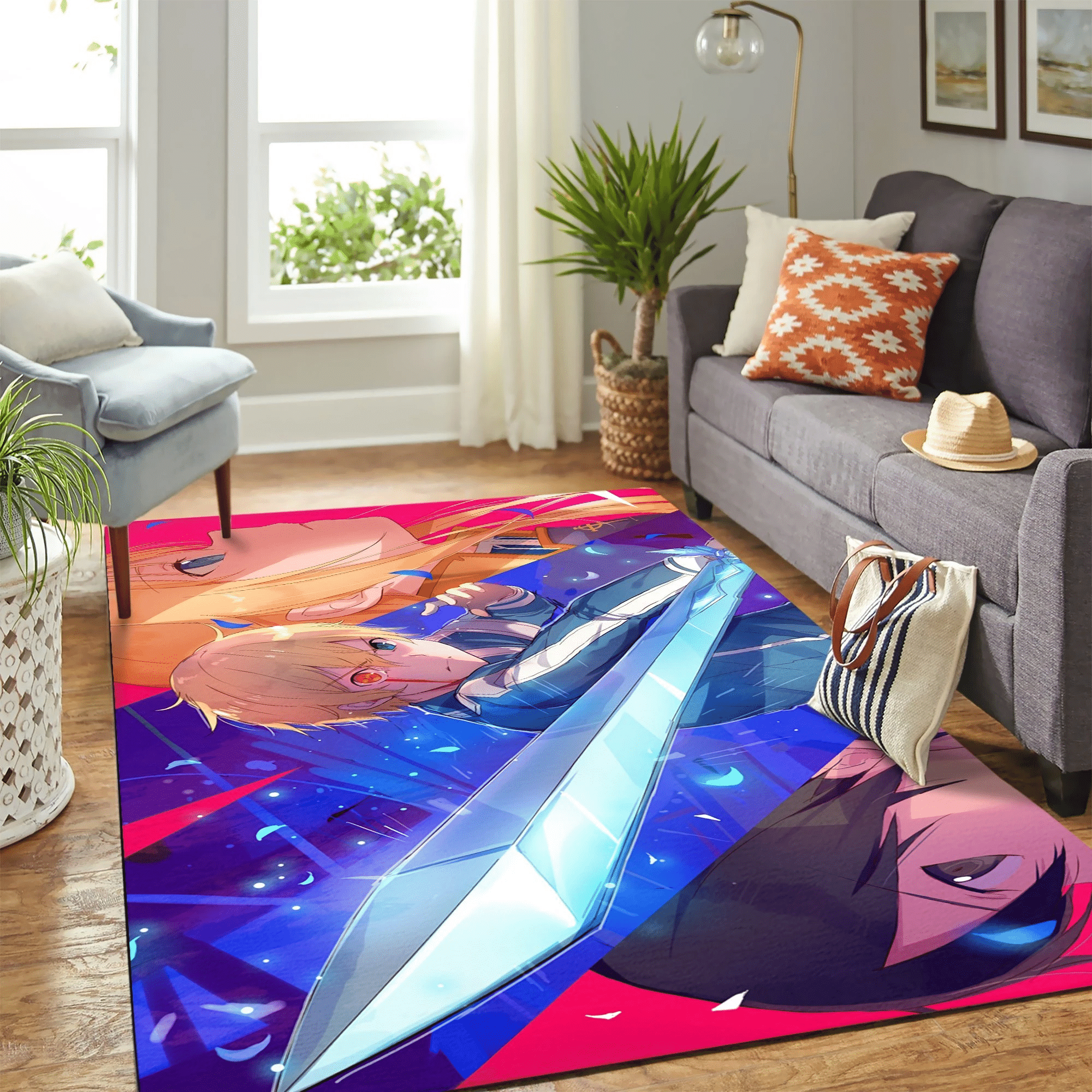 Eugeo Sao De Alicization Carpet Floor Area Rug Chrismas Gift - Indoor Outdoor Rugs