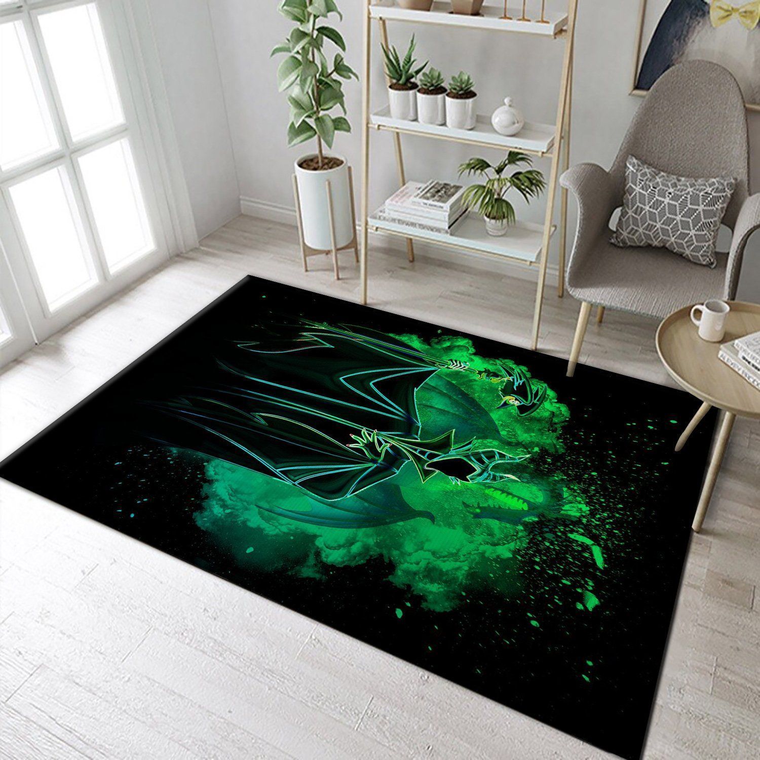 Evil Queen Art Area Rug Carpet