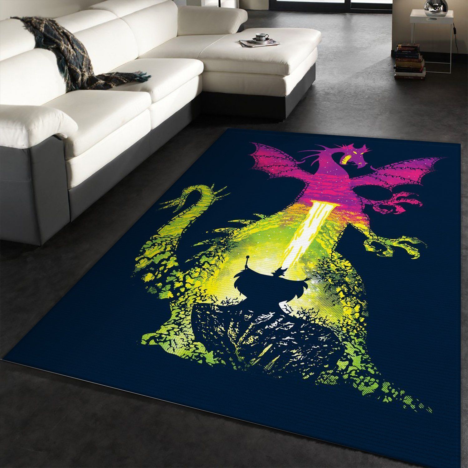 Evil Witch Area Rug Carpet