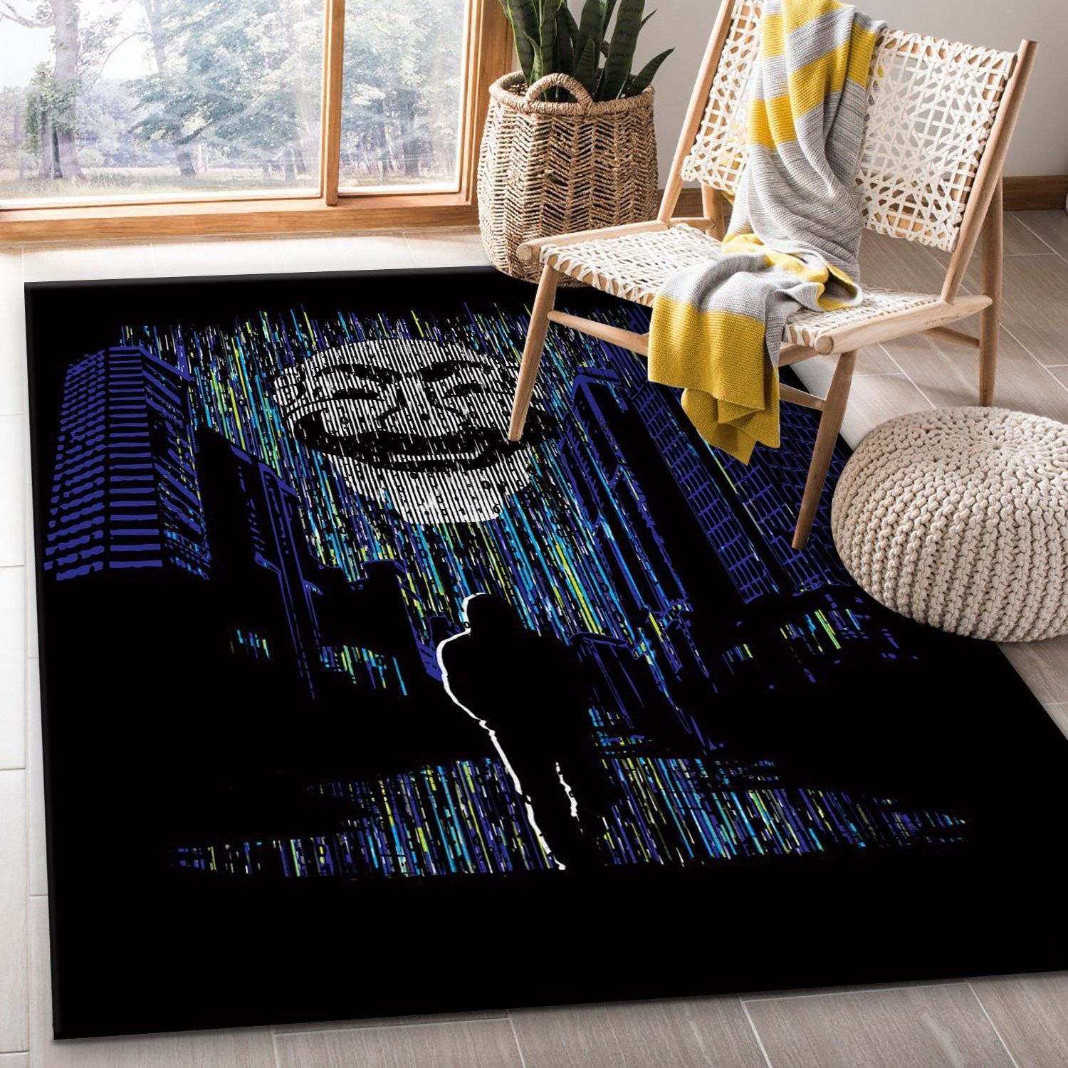 False Reality Area Rug For Christmas