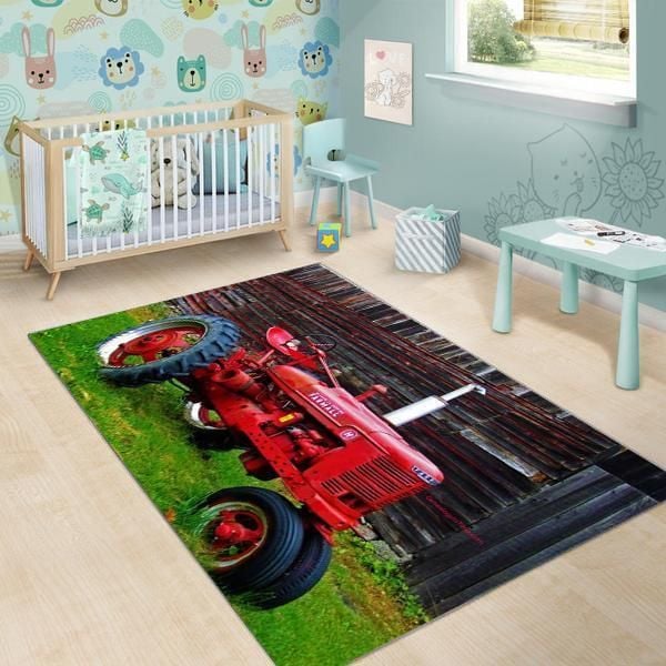 Farm Area Rug Chrismas Gift - Indoor Outdoor Rugs