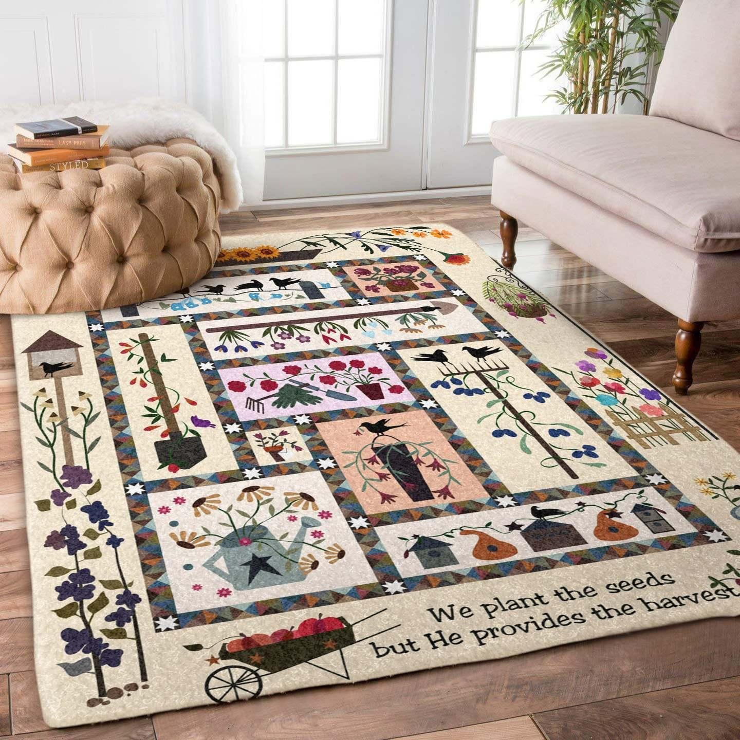 Farmer Rug Chrismas Gift - Indoor Outdoor Rugs