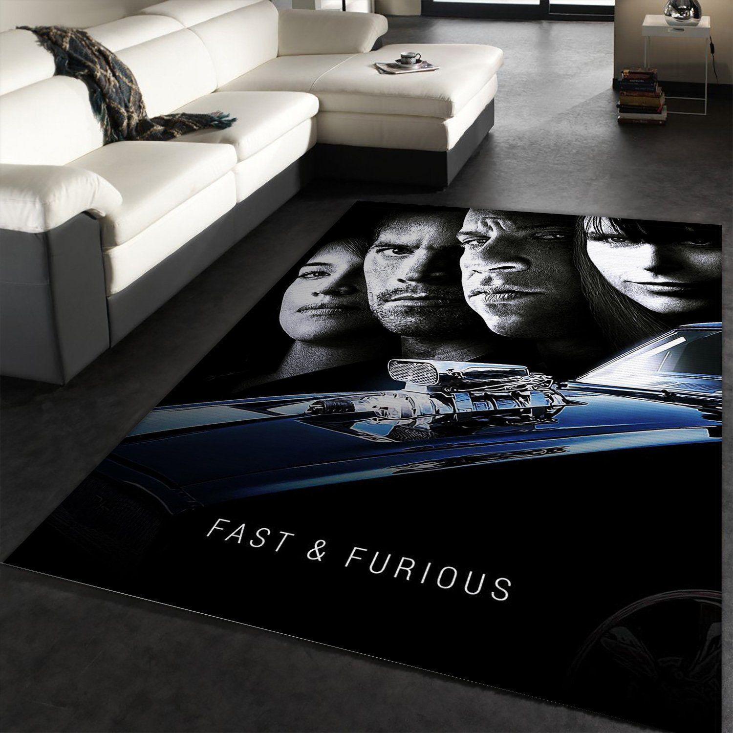 Fast And Furious Rug Movie Rug Home US Decor - Indoor Outdoor Rugs