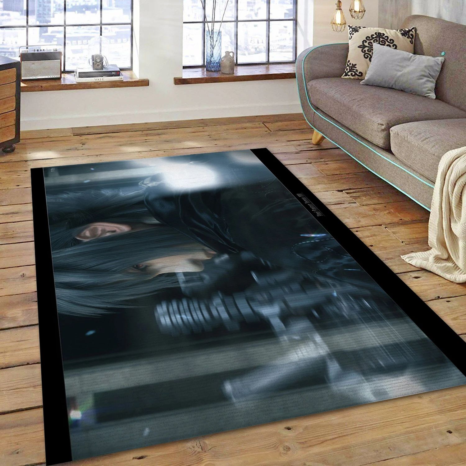 Final Fantasy Versus Xiii Gaming Area Rug