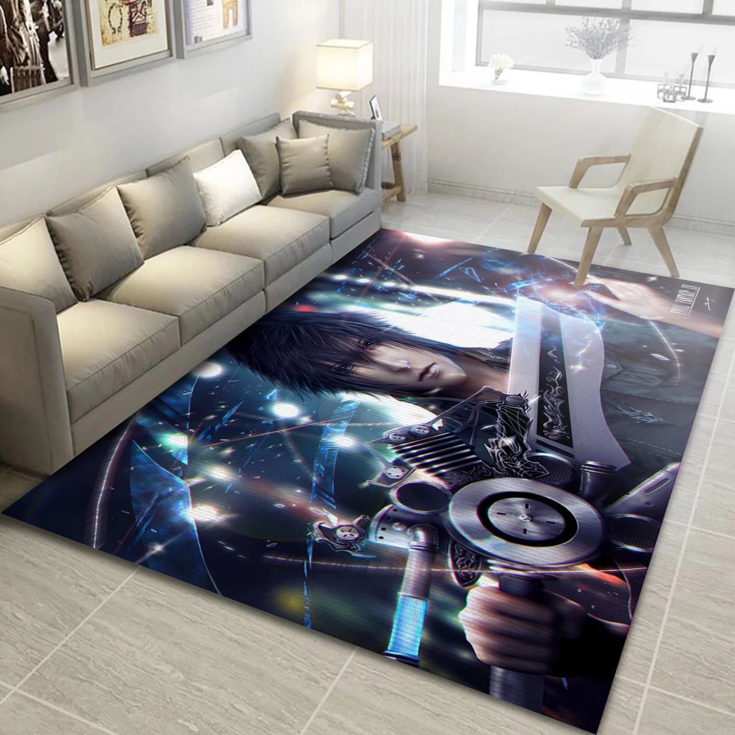 Final Fantasy Xv Game Area Rug Carpet