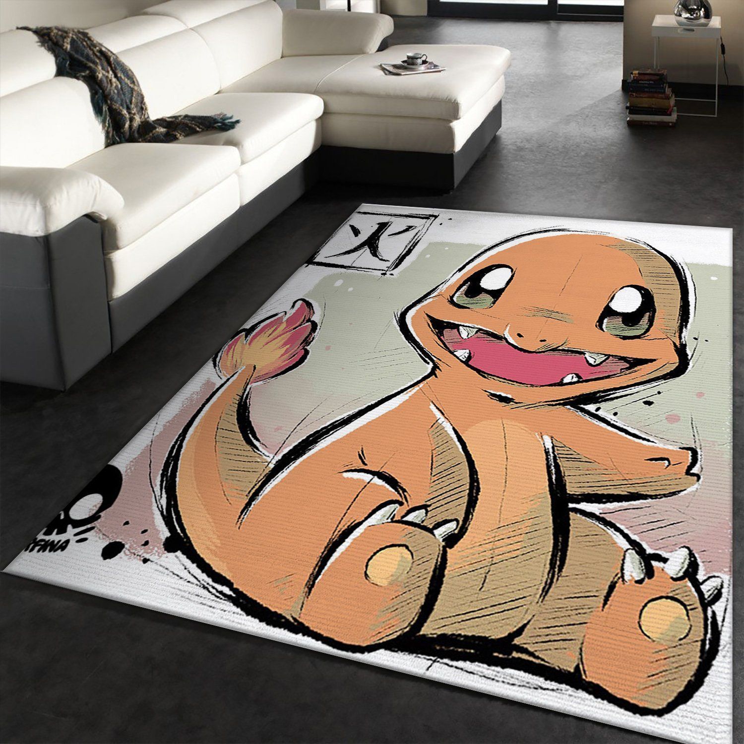 Fire Area Rug For Christmas