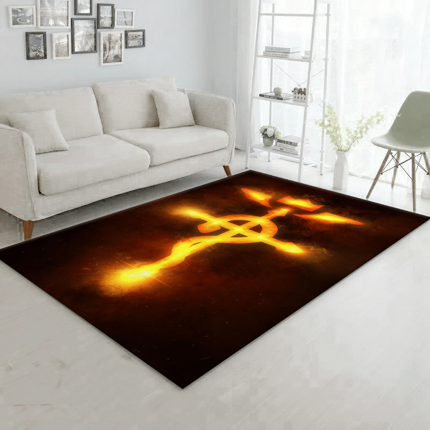 Fullmetal Alchemist Flamel Area Rug Carpet