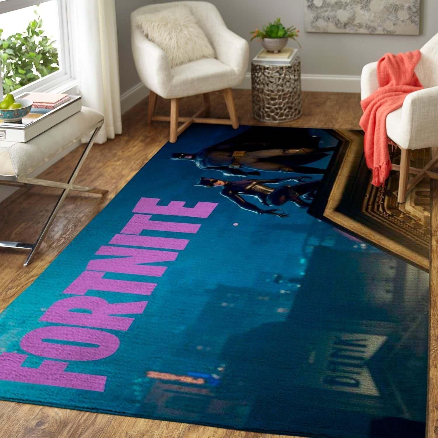 Game Lover Fortnite Area Rug Chrismas Gift - Indoor Outdoor Rugs